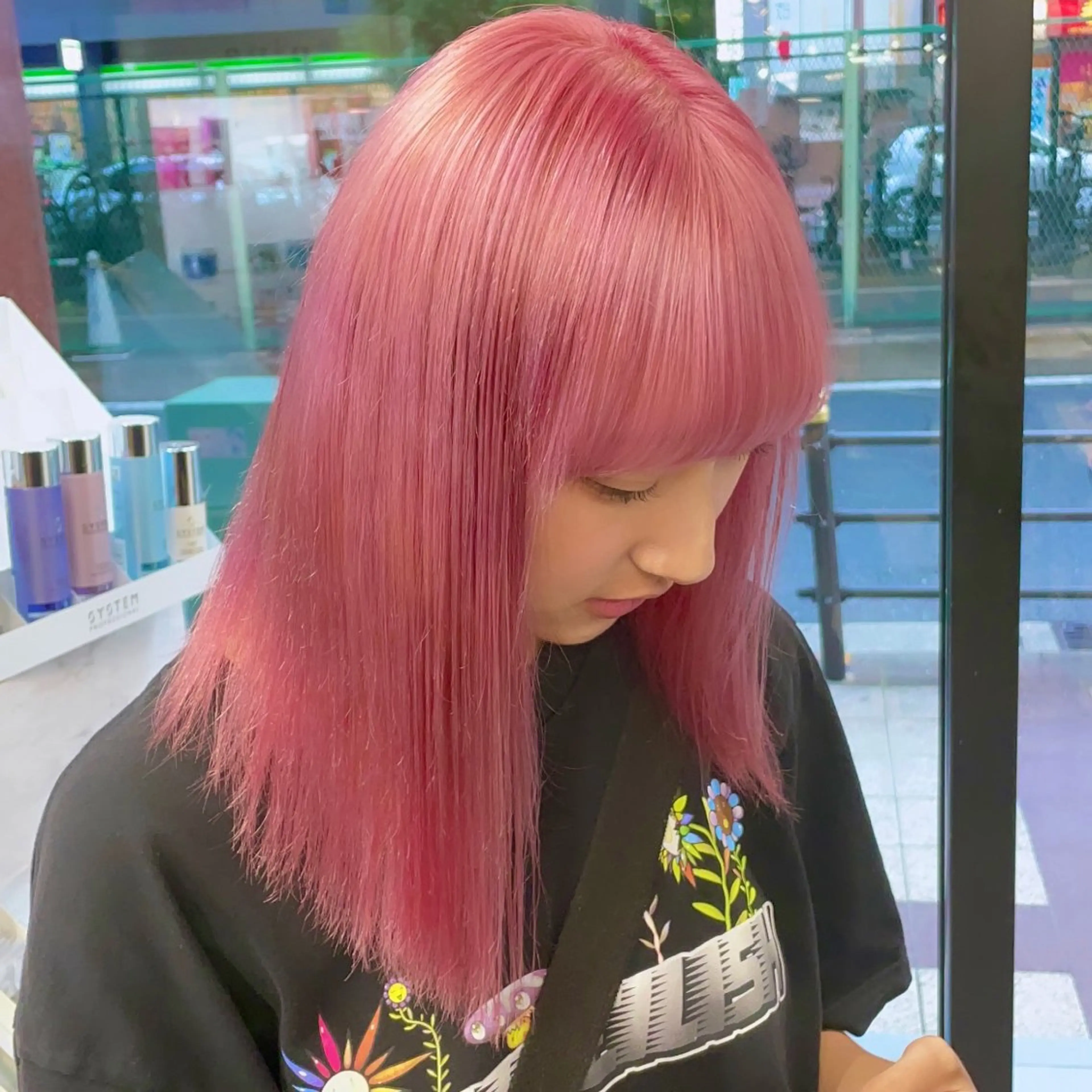 ロング カラー カット ヘアカラー トリートメント 🌟ハイトーン/ボブ /RYOJU🌟のヘアスタイル