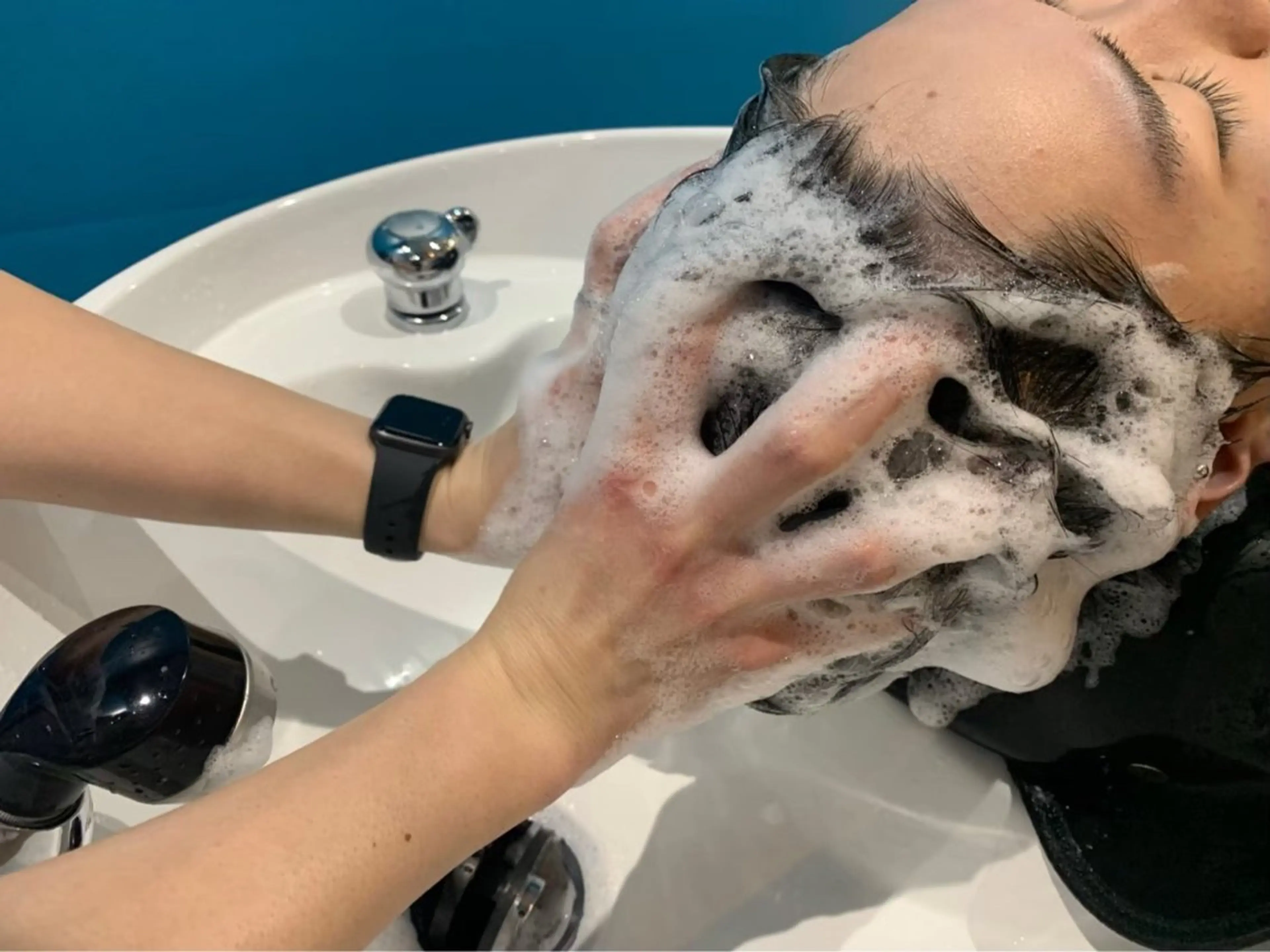 【炭酸で頭皮の汚れ匂いスッキリ】💥お試しヘッドスパ 💥の写真