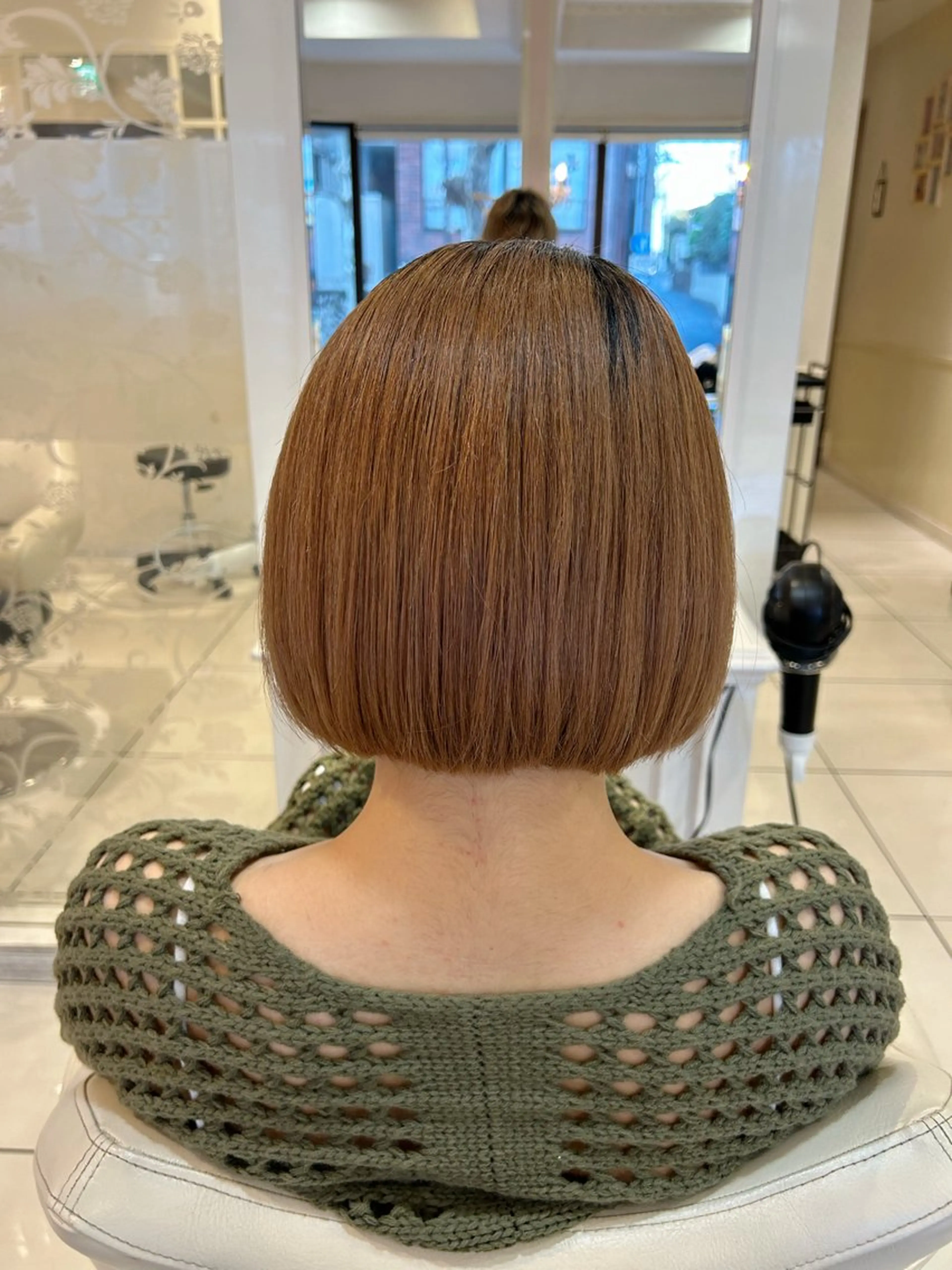 ショート ボブ 縮毛矯正 高橋 佑のヘアスタイル