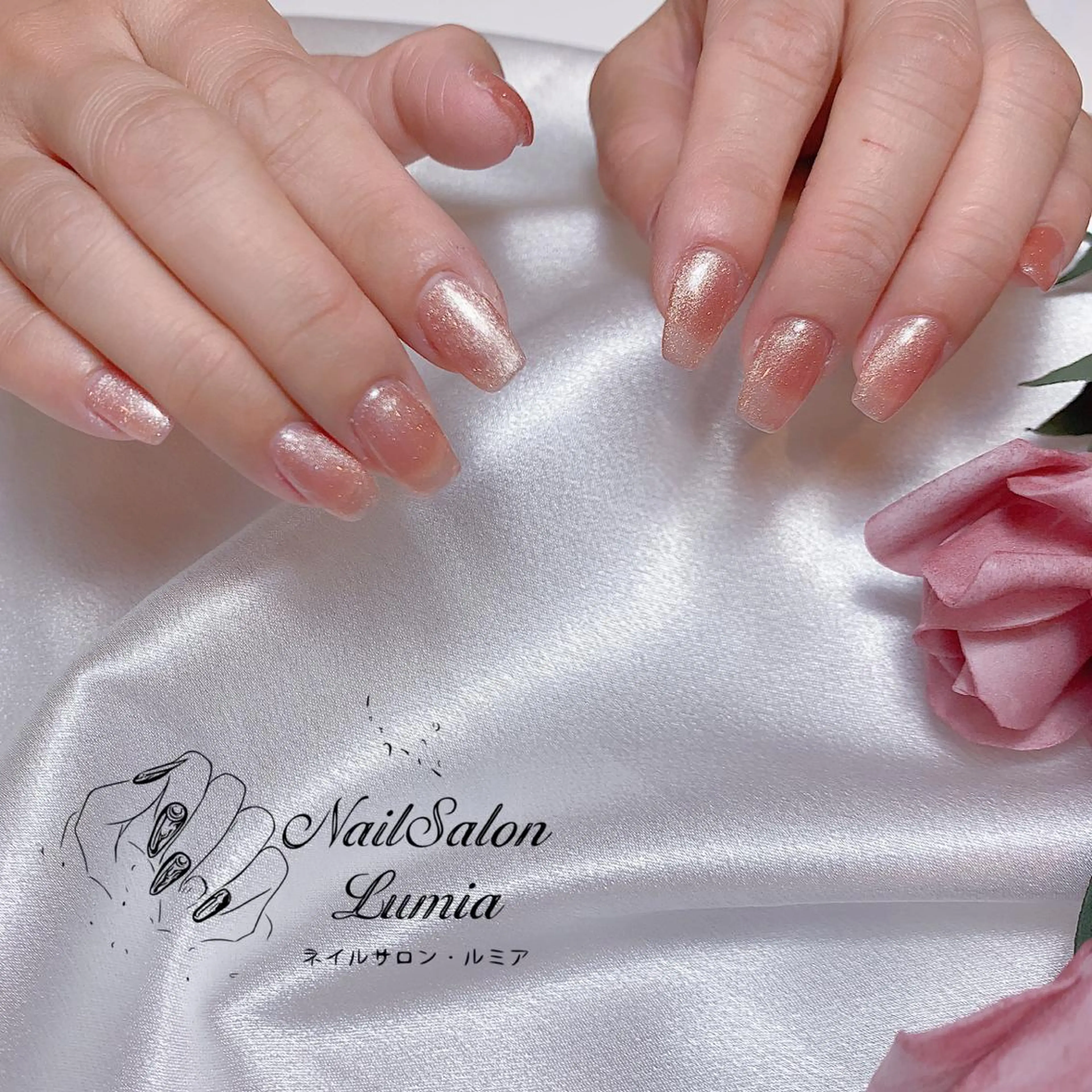 ネイル ハンドネイル ネイルサロン ルミア Lumia 店長のネイルデザイン