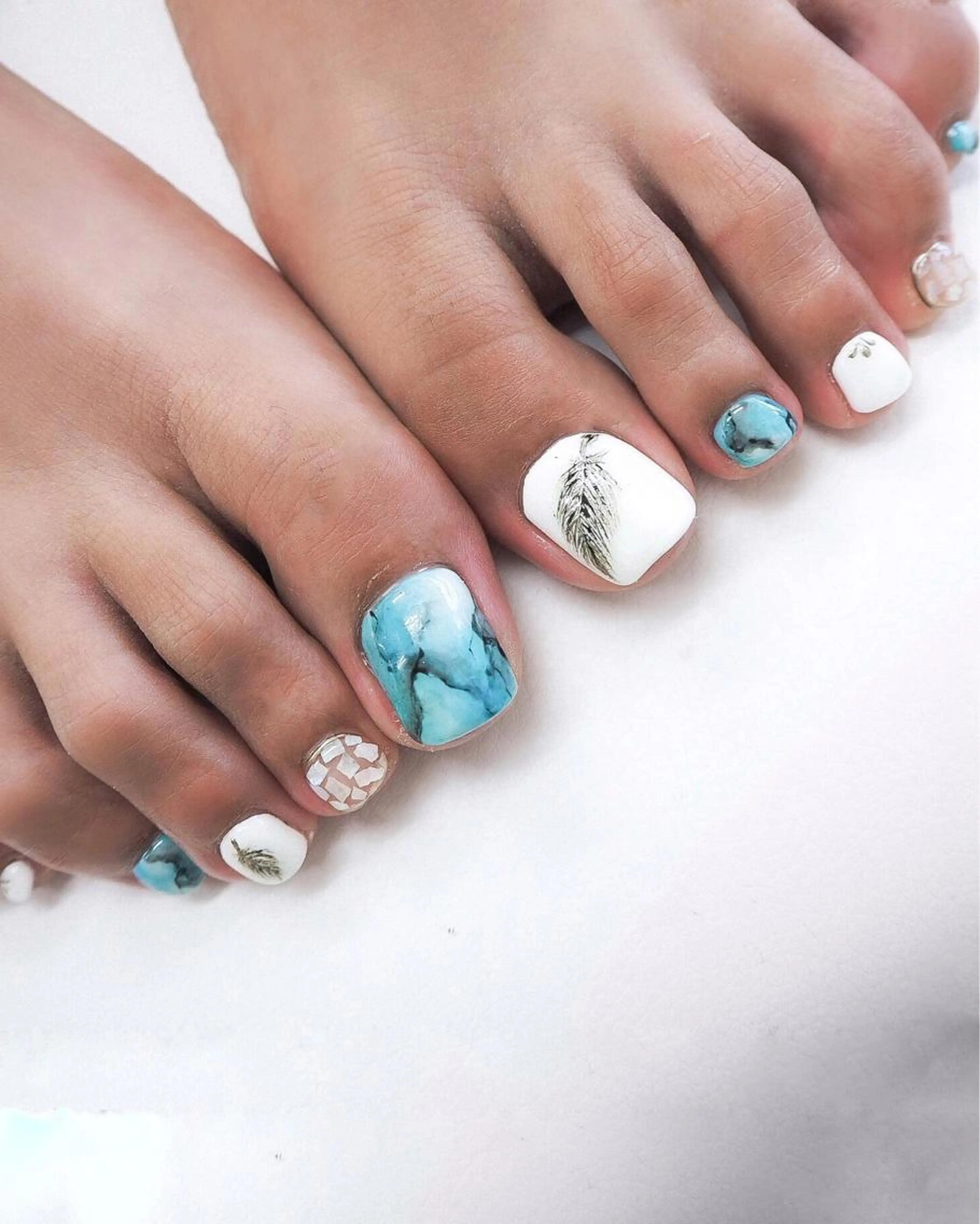 オフなし フットアートメニューの写真