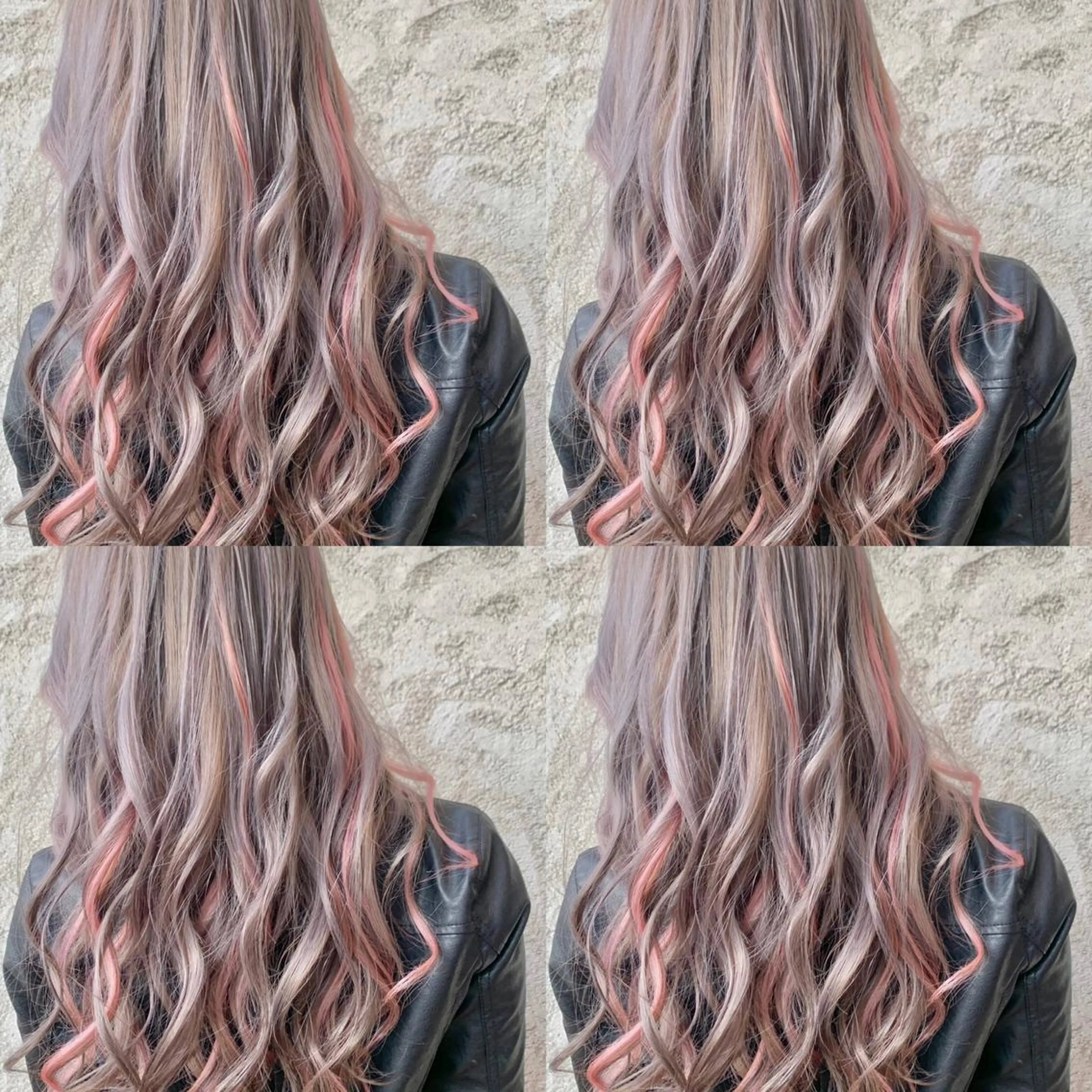 ロング エクステ ハイライト プルエクステ 🖤MIYUのヘアスタイル