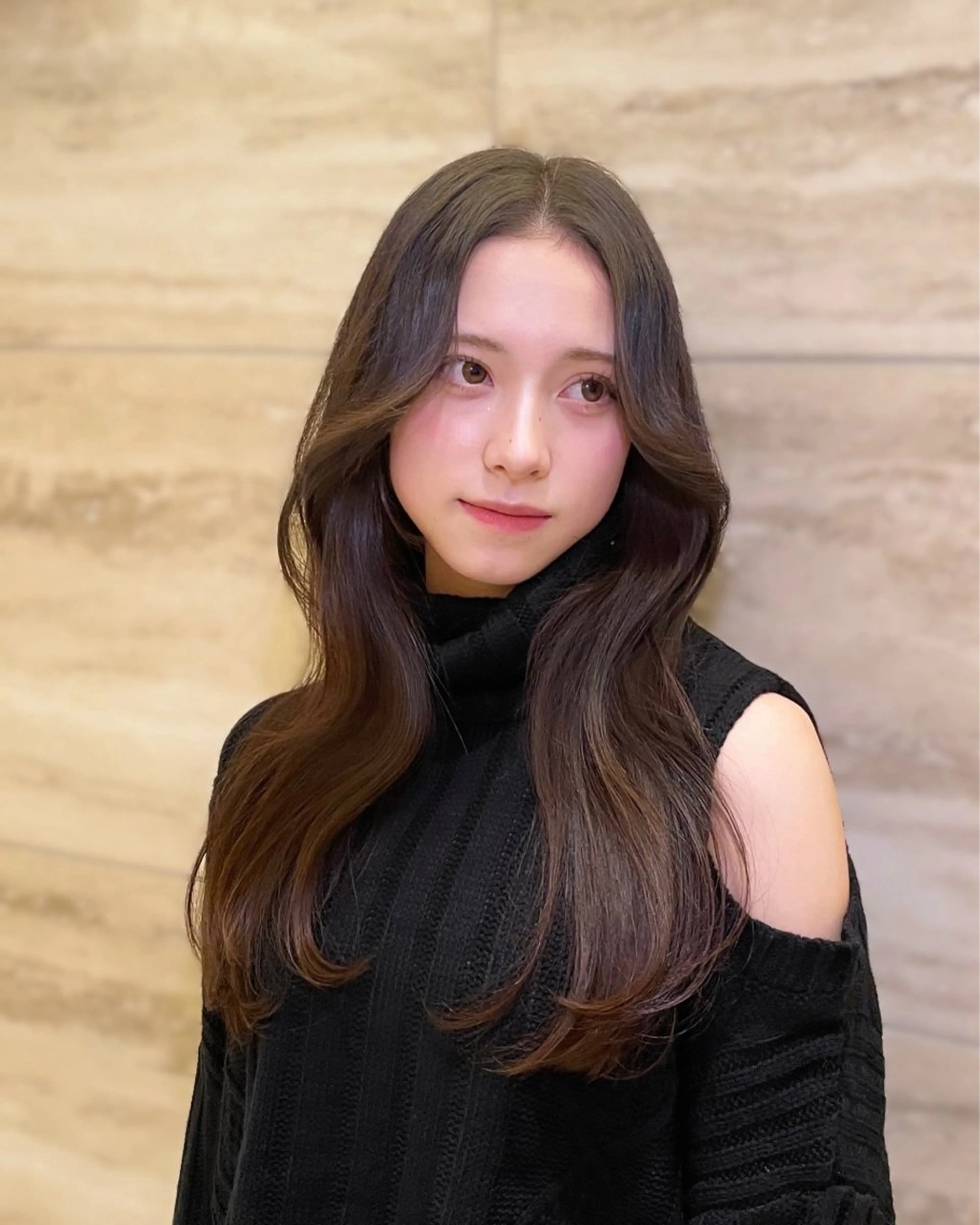 ロング カラー カット ヘアカラー トリートメント 🦋韓国系指名No1 店長/圓山 祐也🦋のヘアスタイル