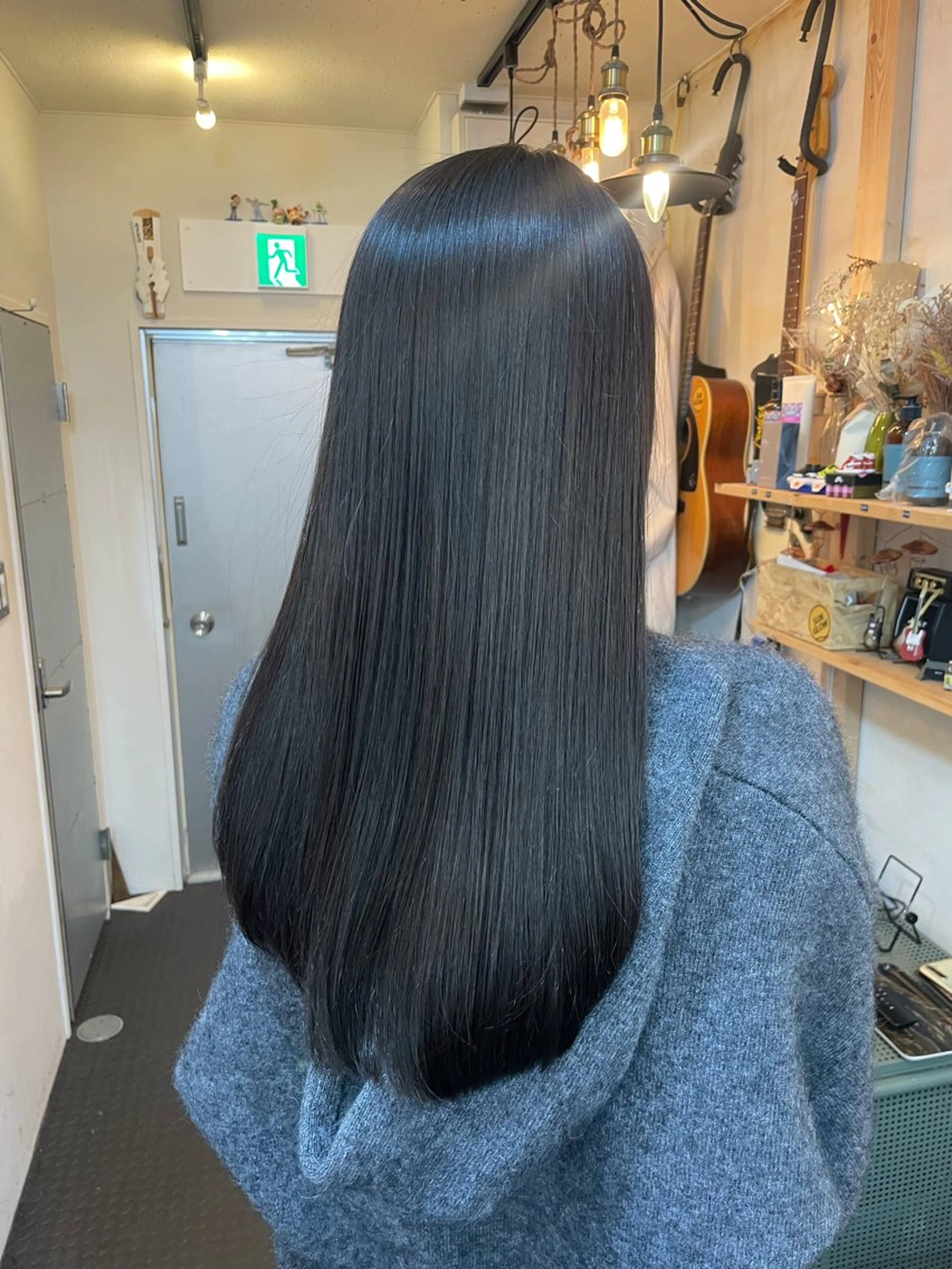 ロング カラー 髪質改善 トリートメント ヘアカラー トリートメント SUN GLOW  サングロウ所属・水素トリートメント／ 髪質改善/ナカノメのヘアスタイル