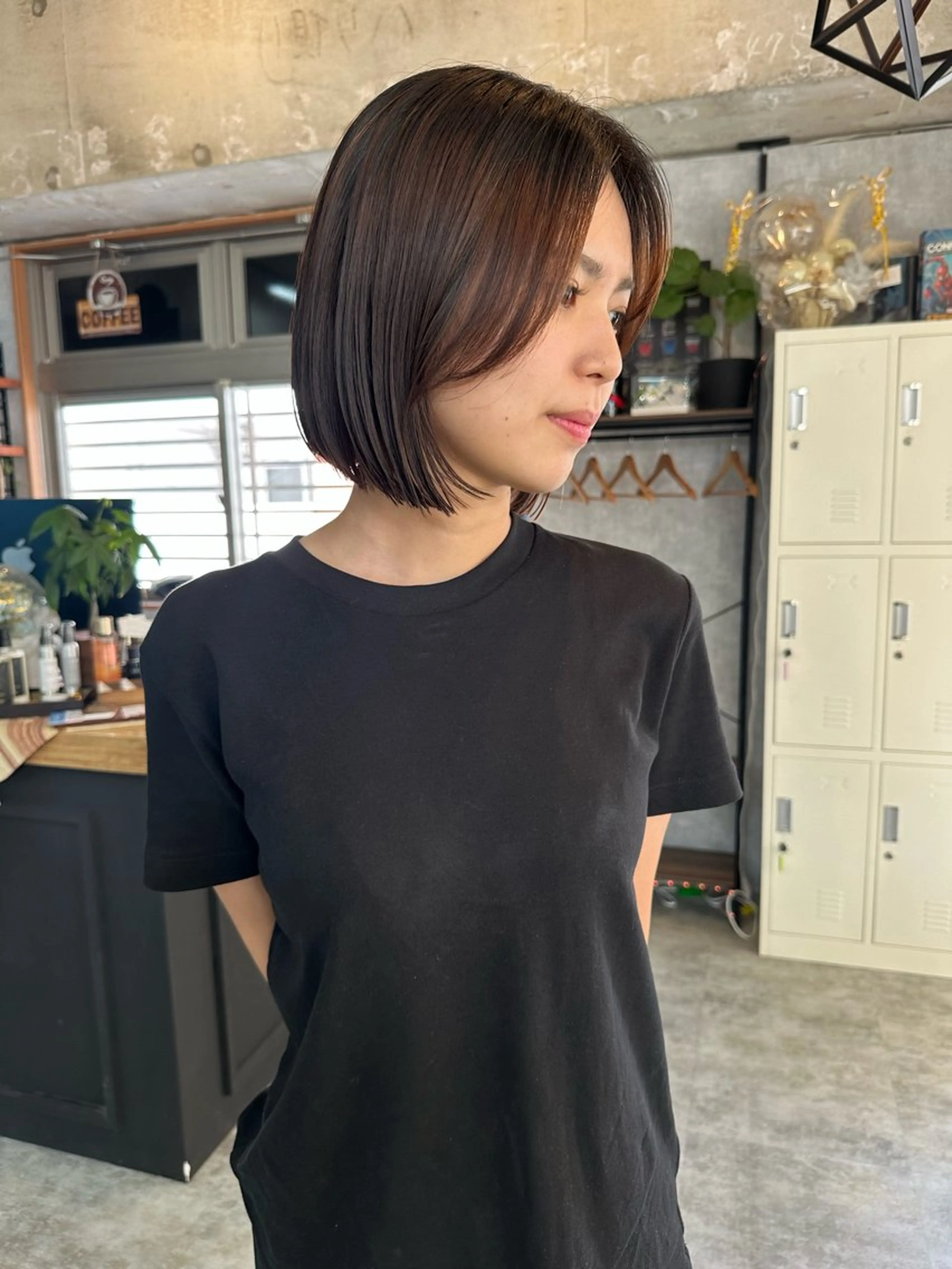 ショート 切りっぱなしボブ ショートボブ ハンサムショート 丸みショート ボブ カット ヘアカラー トリートメント C’LD hair produce /シールドヘア所属・モテ髪/ボブ/ショー ト/アダチフウトのヘアスタイル