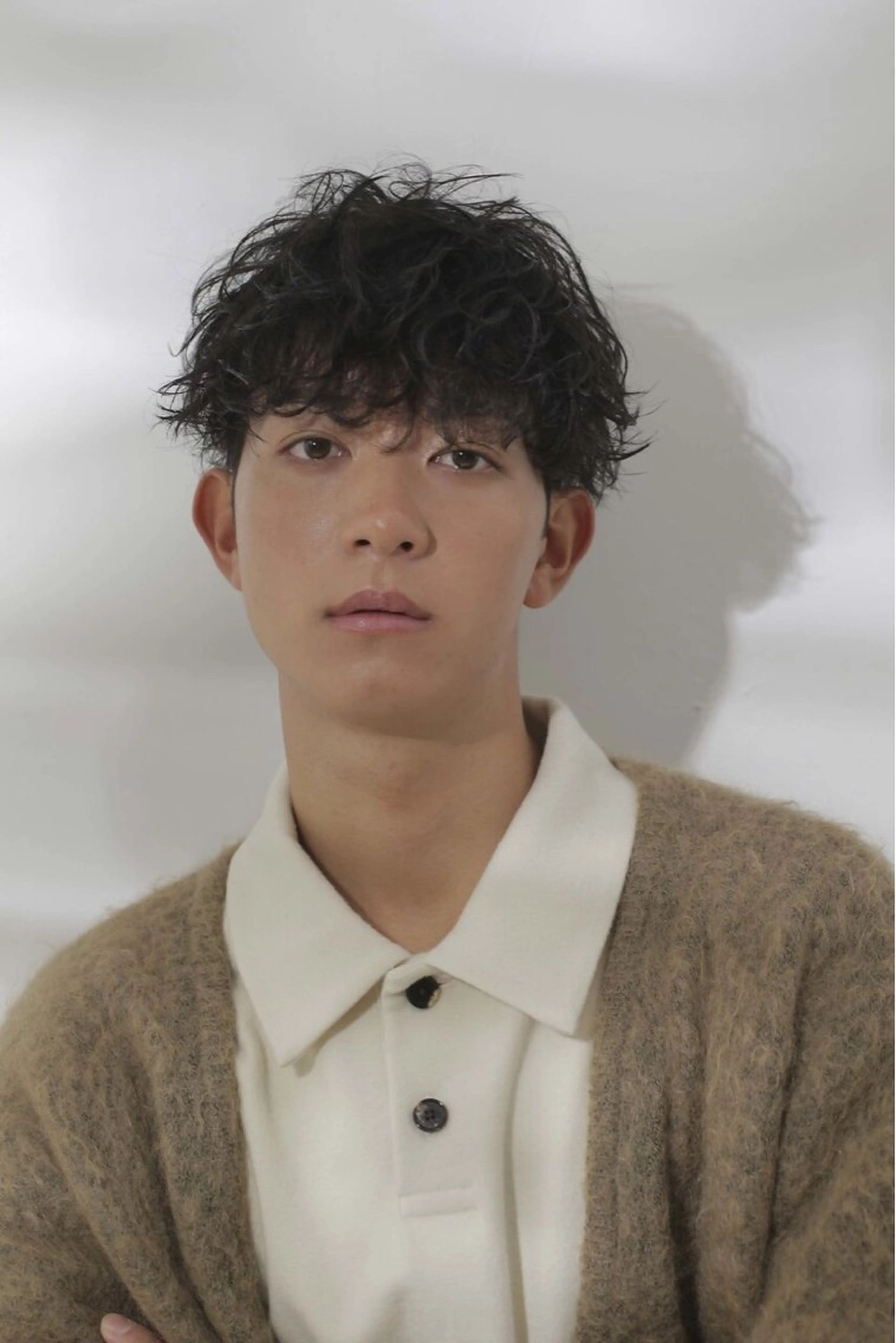 ショート パーマ メンズ カット ヘアカラー パーマ MODEK's阿倍野 NARUMIのマツエク・マツパデザイン