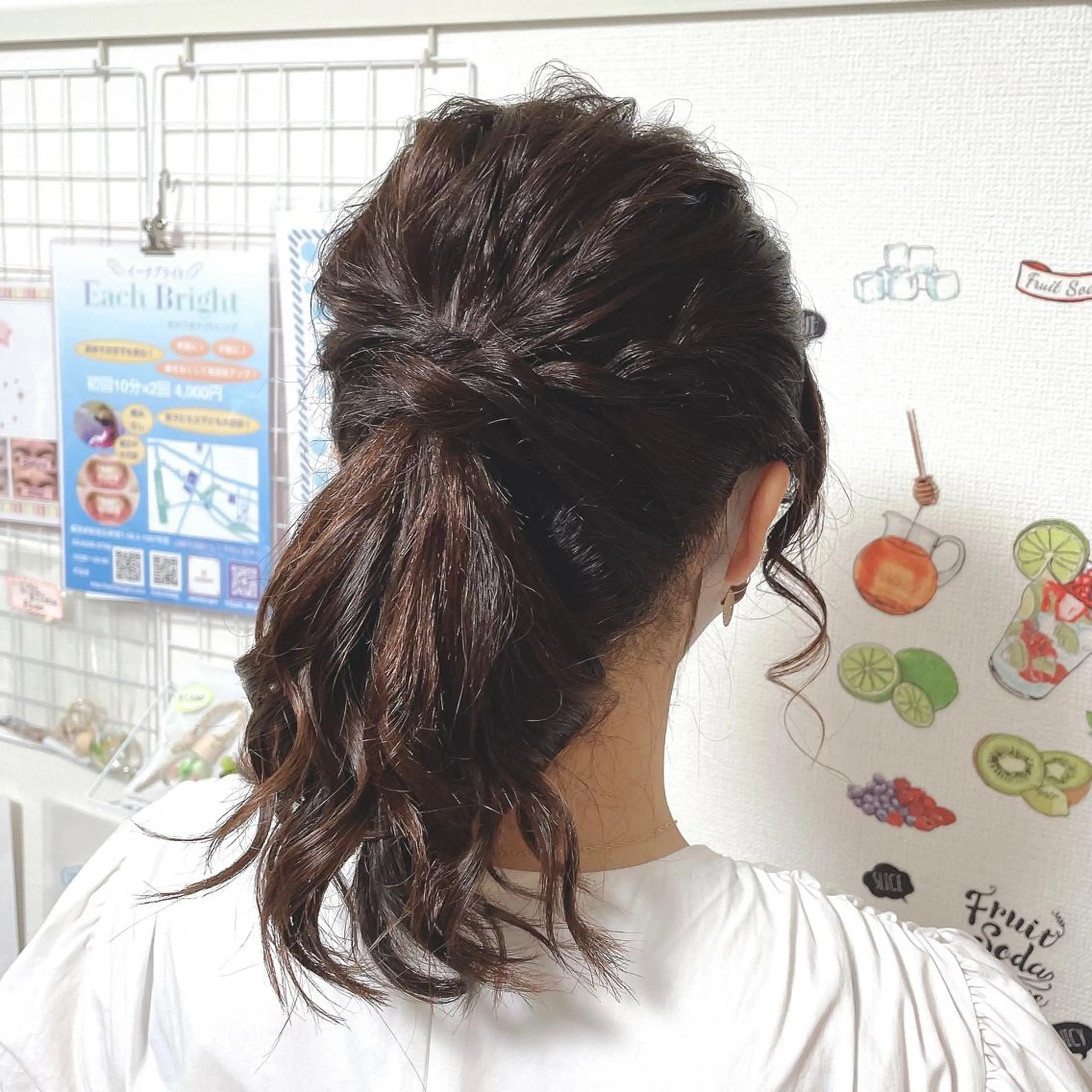 ヘアアレンジ ポニーテール イーチブライト EachBrightのその他イメージ