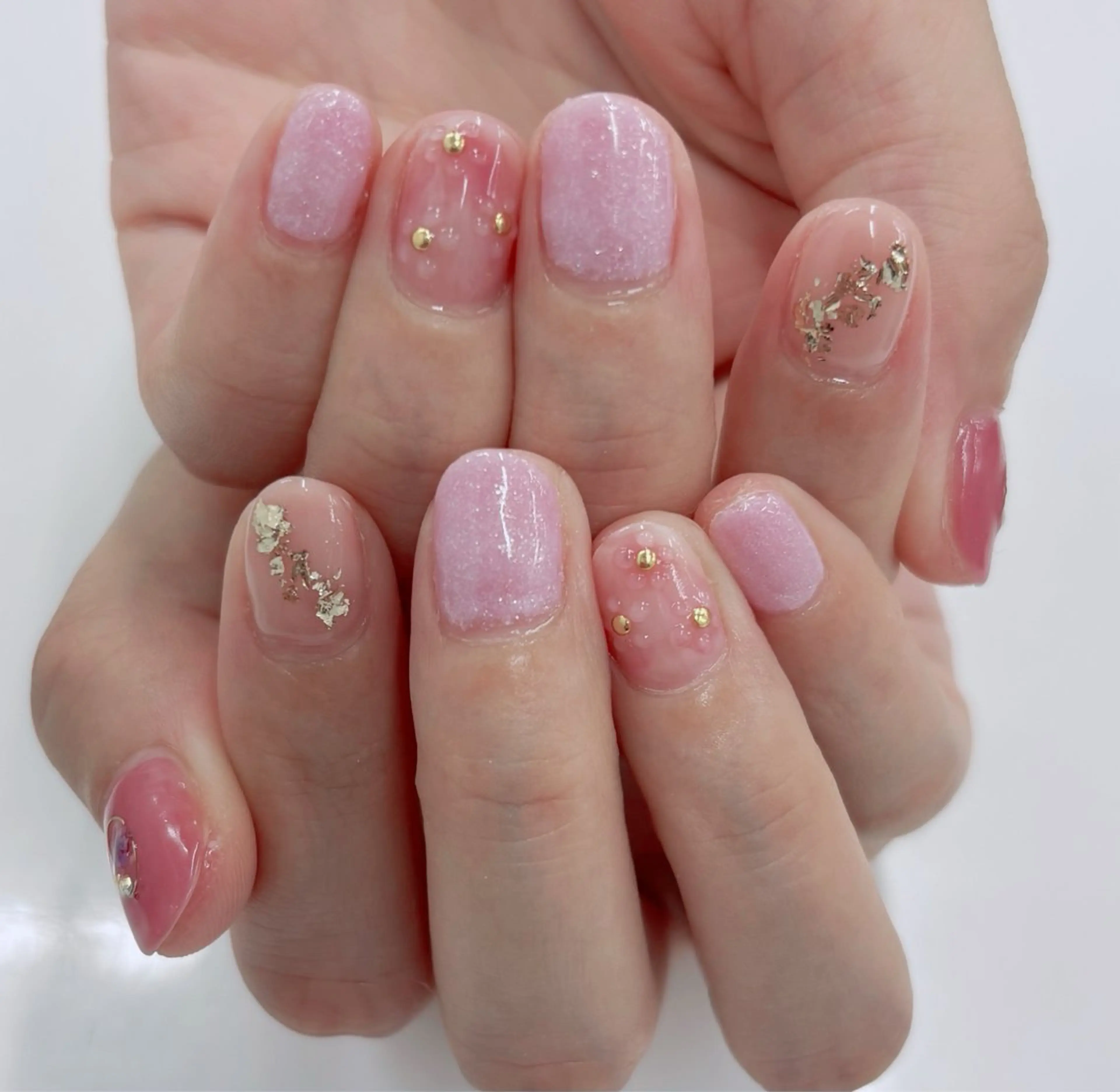 ネイル ぷっくりネイル ハンドネイル 宮嶋 邦佳のネイルデザイン