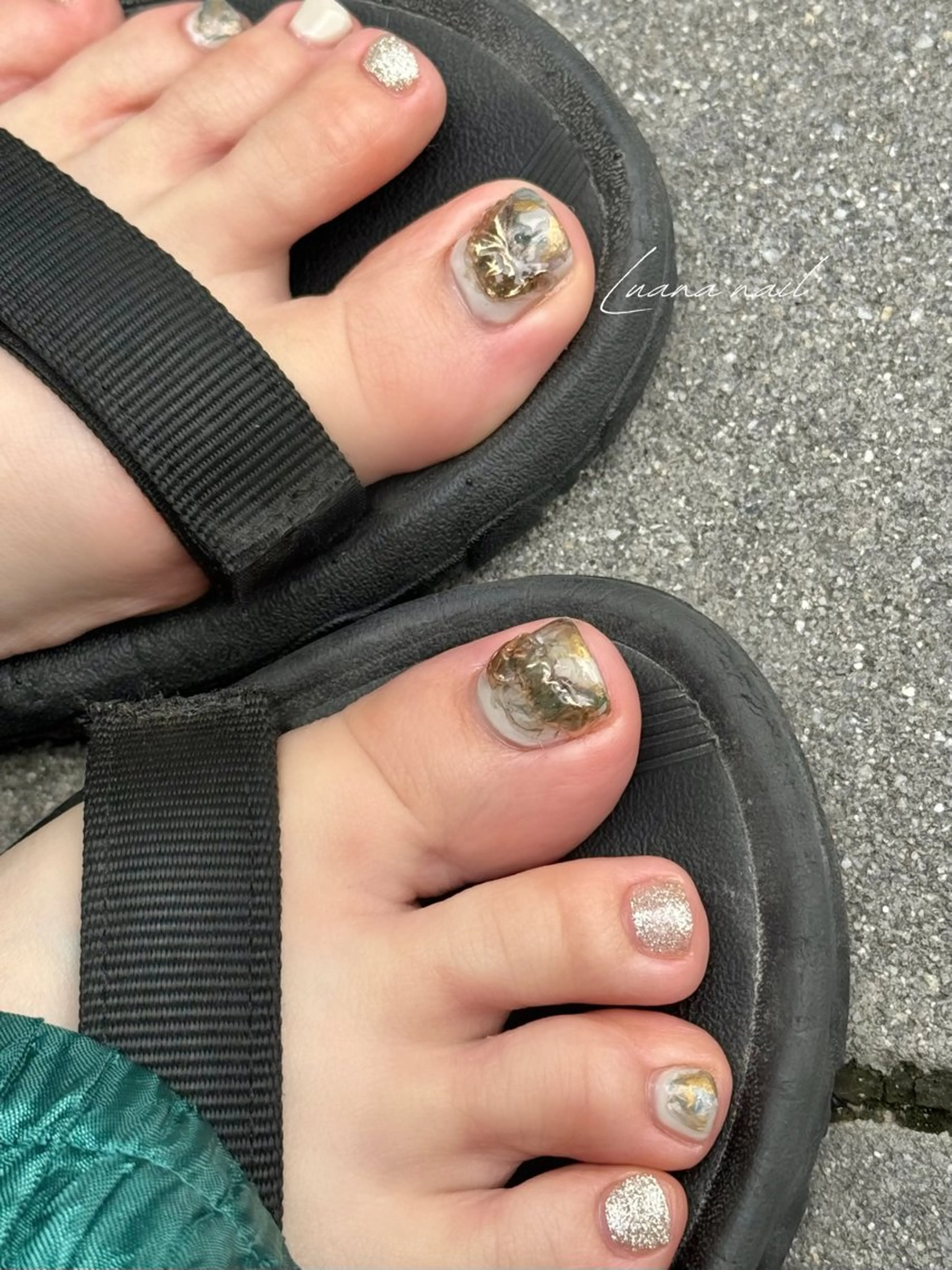 ネイル フットネイル Luana nailのネイルデザイン