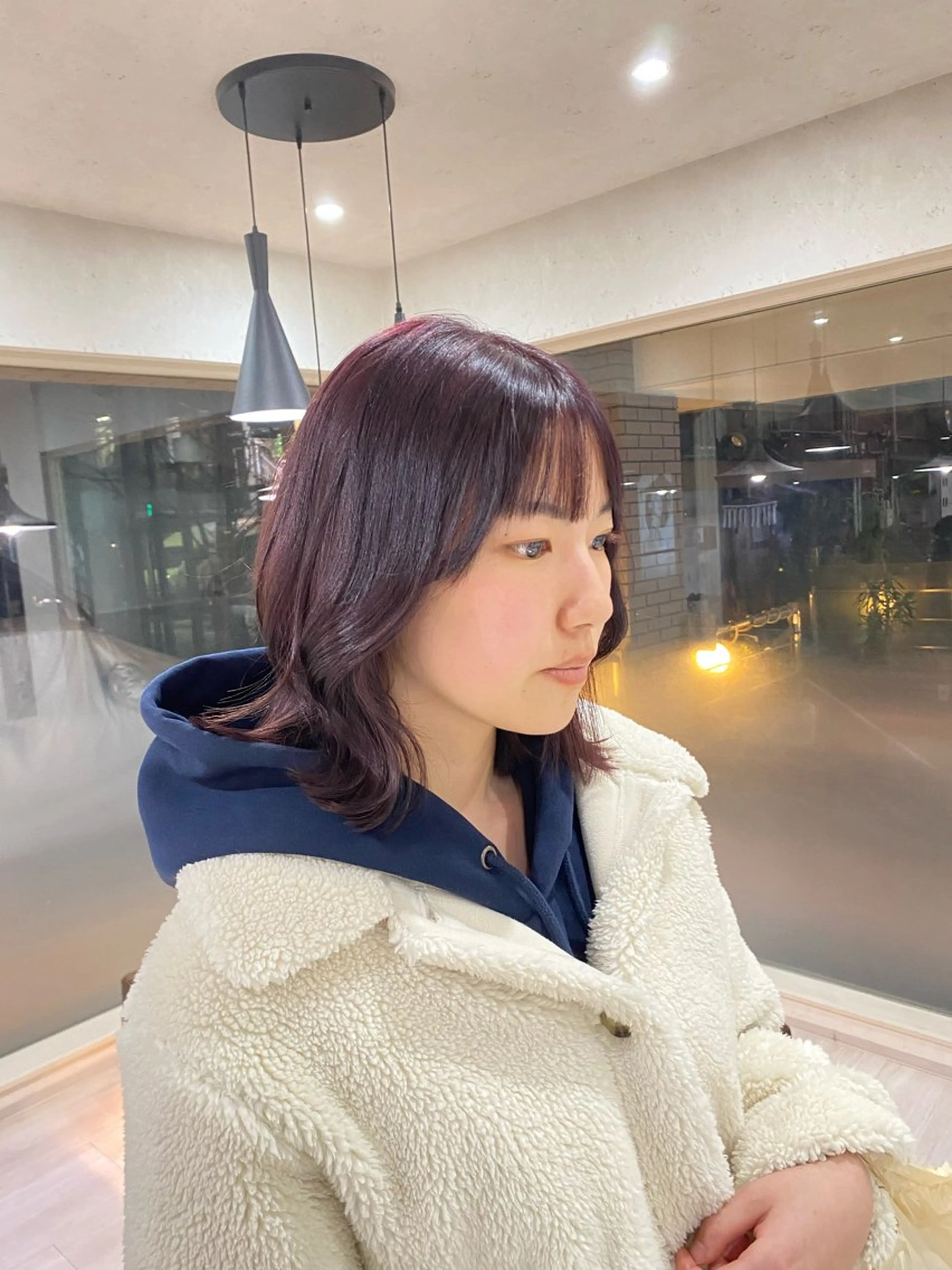 ミディアム カラー nex the salon coall所属・🫧似合わせショート イシダ🫧のヘアスタイル