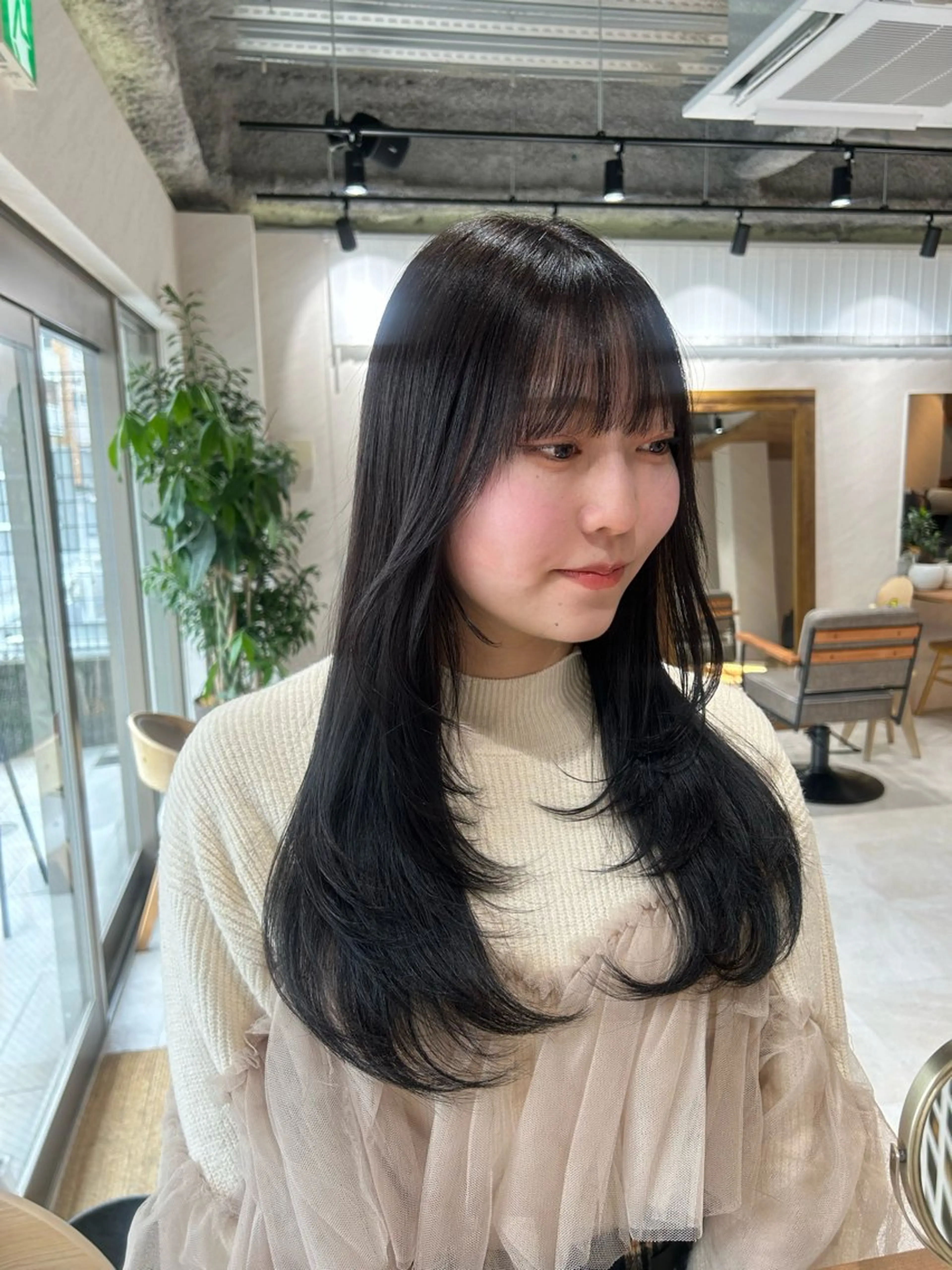 セミロング カラー ヘアカラー トリートメント 🌷横浜/レイヤー /艶カラー🌷のヘアスタイル