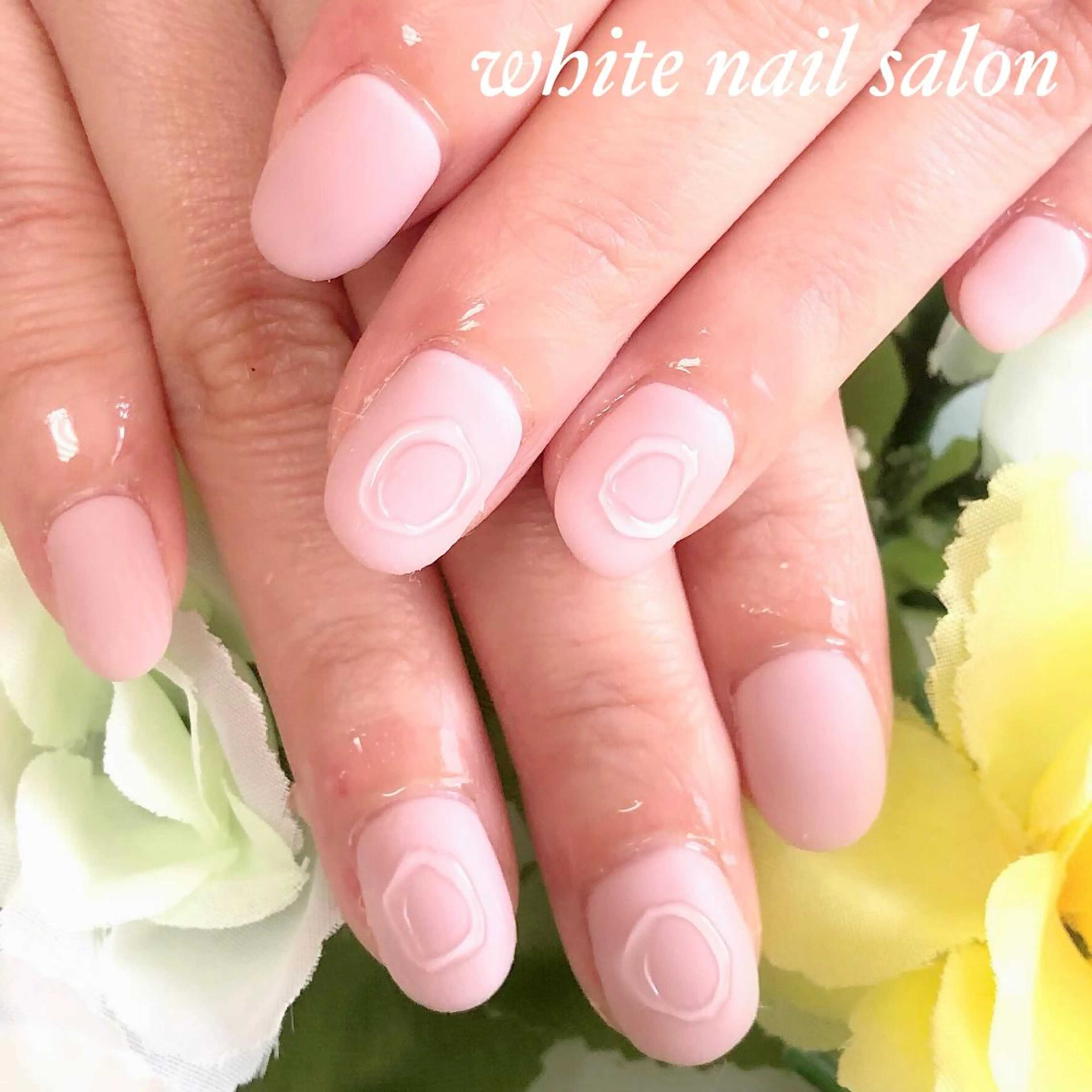 ネイル アートネイル フットネイル フレンチネイル ジェルネイル ハードジェル ハンドネイル white nail salonのネイルデザイン
