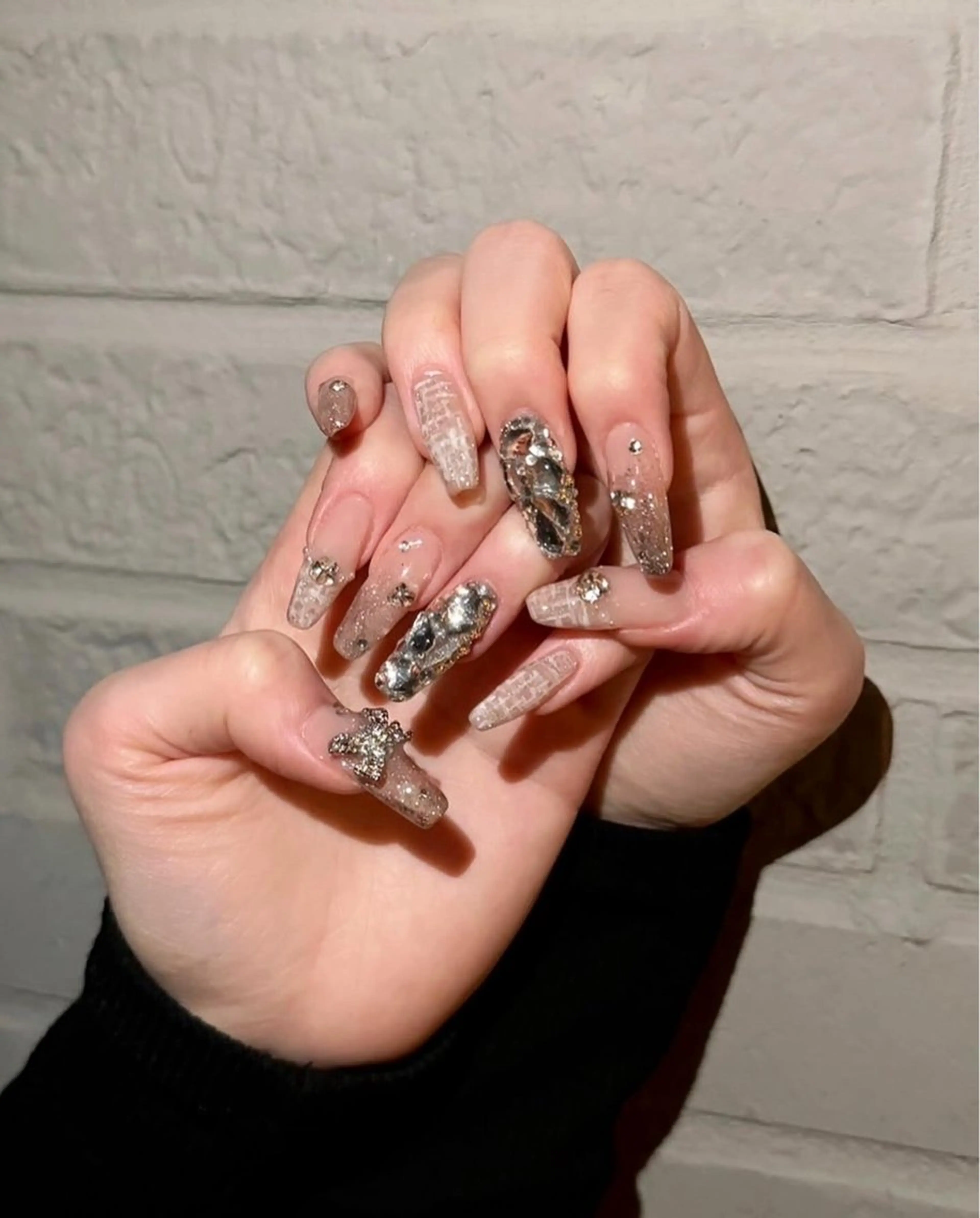 ［スカルプ・ネイルチップ］デザイン・ネイルし放題　パラジェルベース使用！カラー・パーツ1部無料！新規:オフ無料の写真