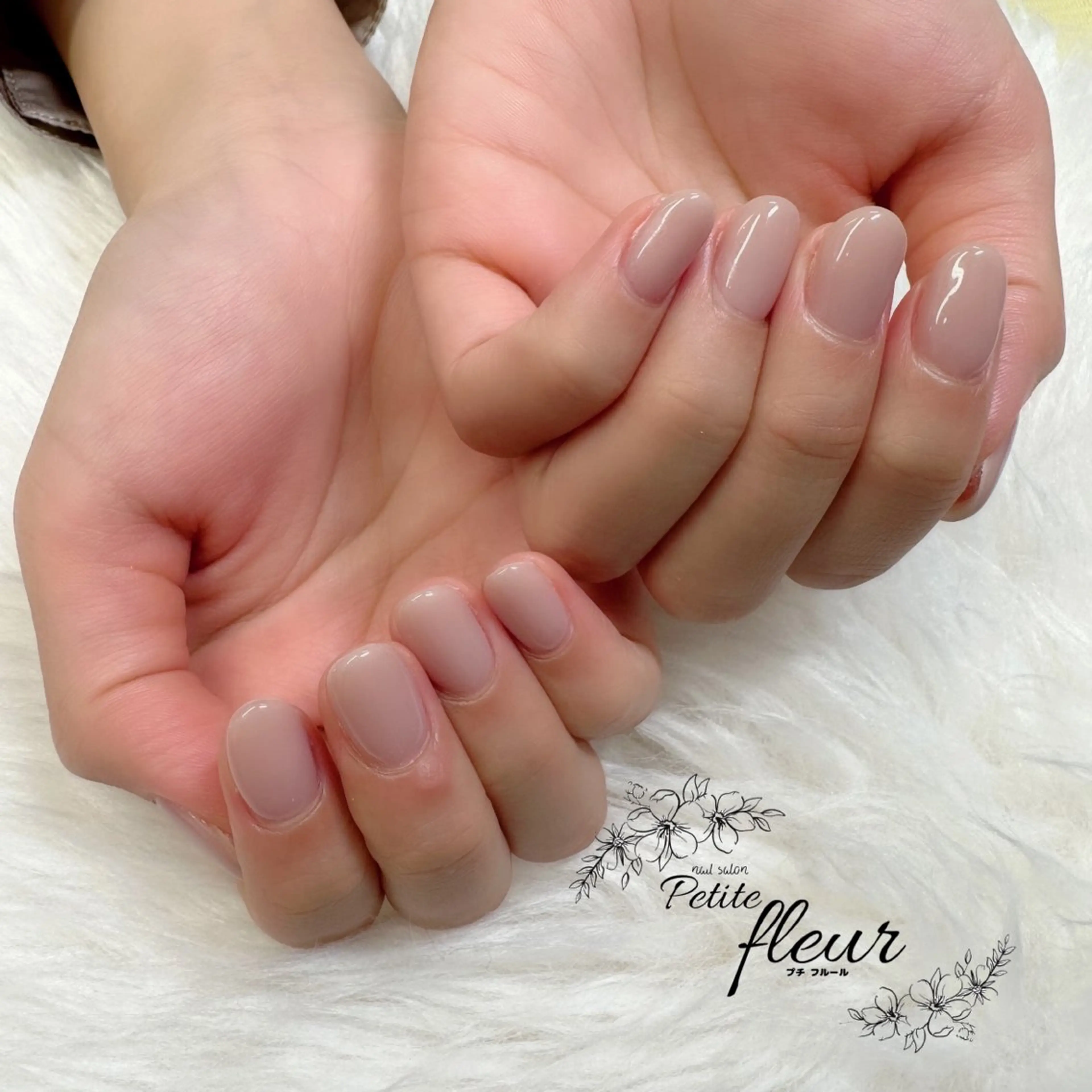 ネイル ワンカラーネイル ハンドネイル ❁⃘*。Petite fleur❁⃘*りさのネイルデザイン