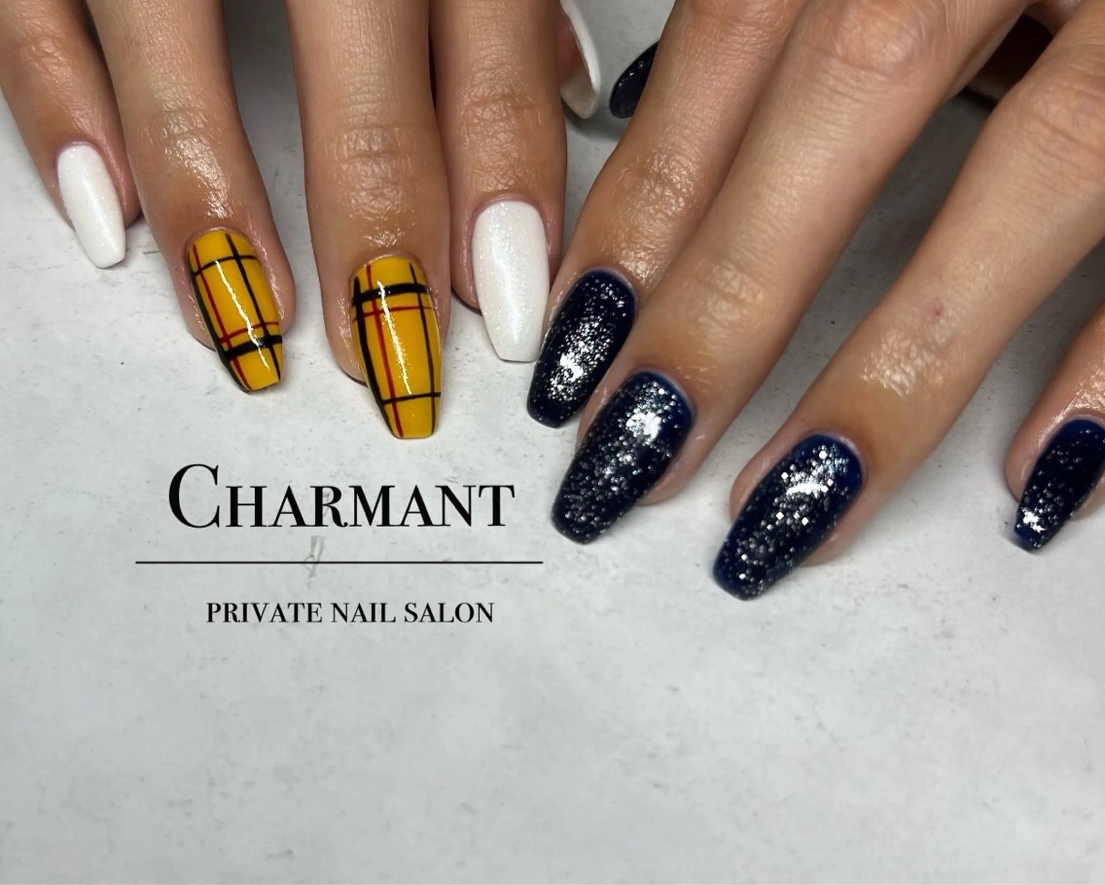 ネイル ハンドネイル Minako 【Charmant】のネイルデザイン