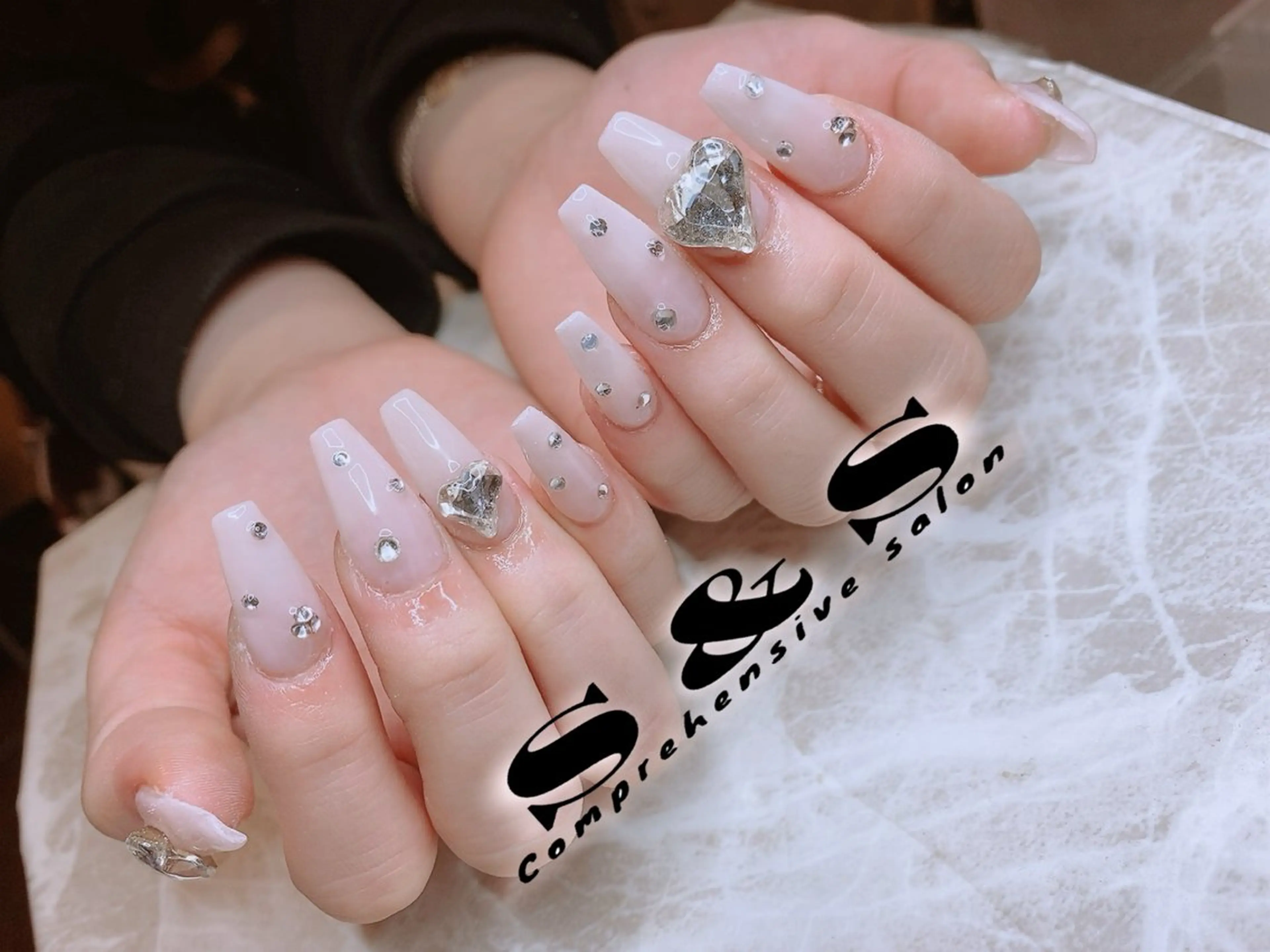 ネイル 長さ出し メンズネイル 持ち込み スカルプネイル S&S 村田小百合のネイルデザイン