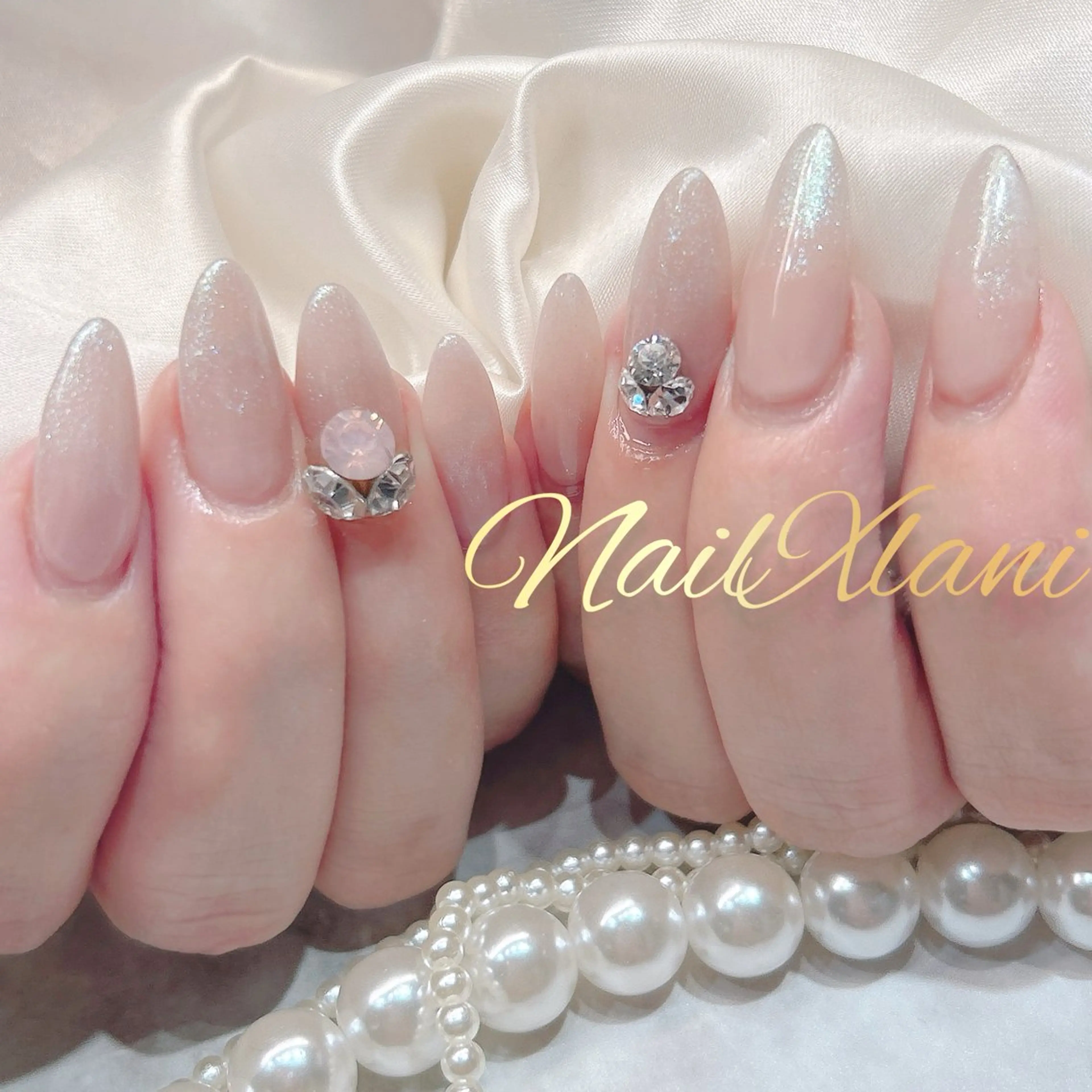 ネイル フットネイル ジェルネイル マグネットネイル パラジェル 練馬駅近ネイルラニ 不細工爪90分で美爪のネイルデザイン