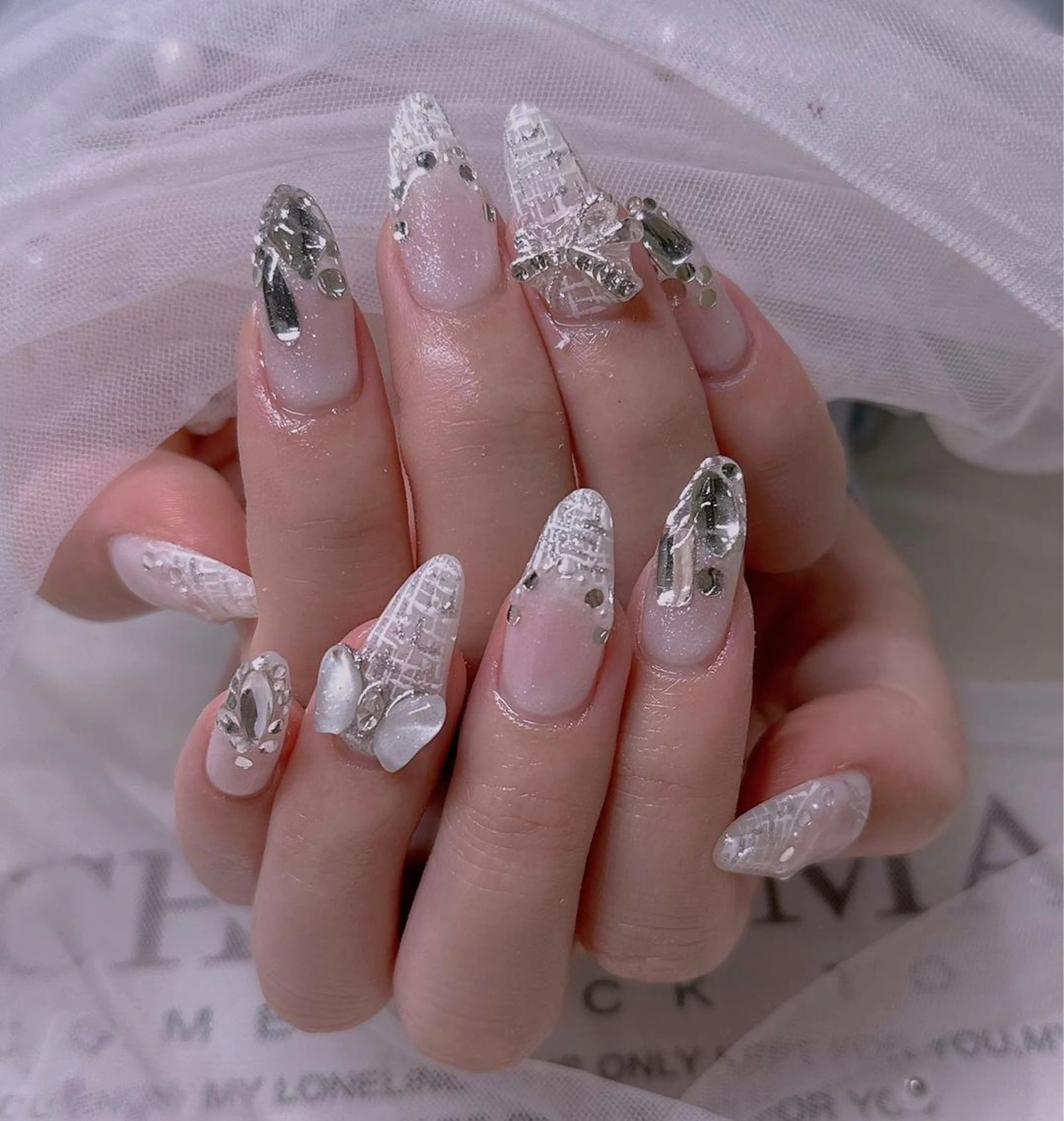 ネイル 長さだし専門店 M2 rikaのネイルデザイン