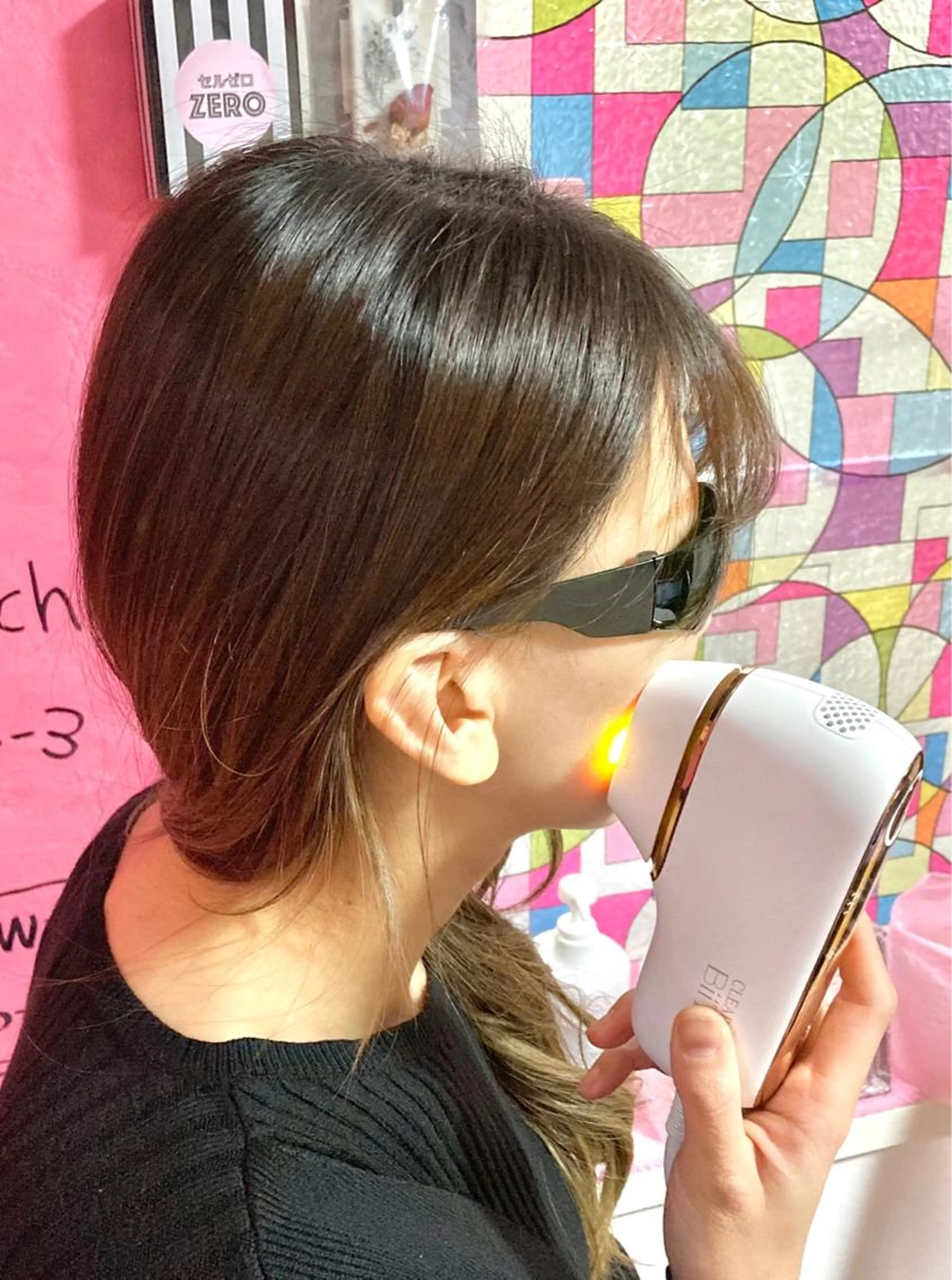 🌸セルフ脱毛🌸30分使い放題❣🍀VIO除く全身（10回）🍀 週1回からOK❣️お好きな日に施術♪お子様も出来ますの写真