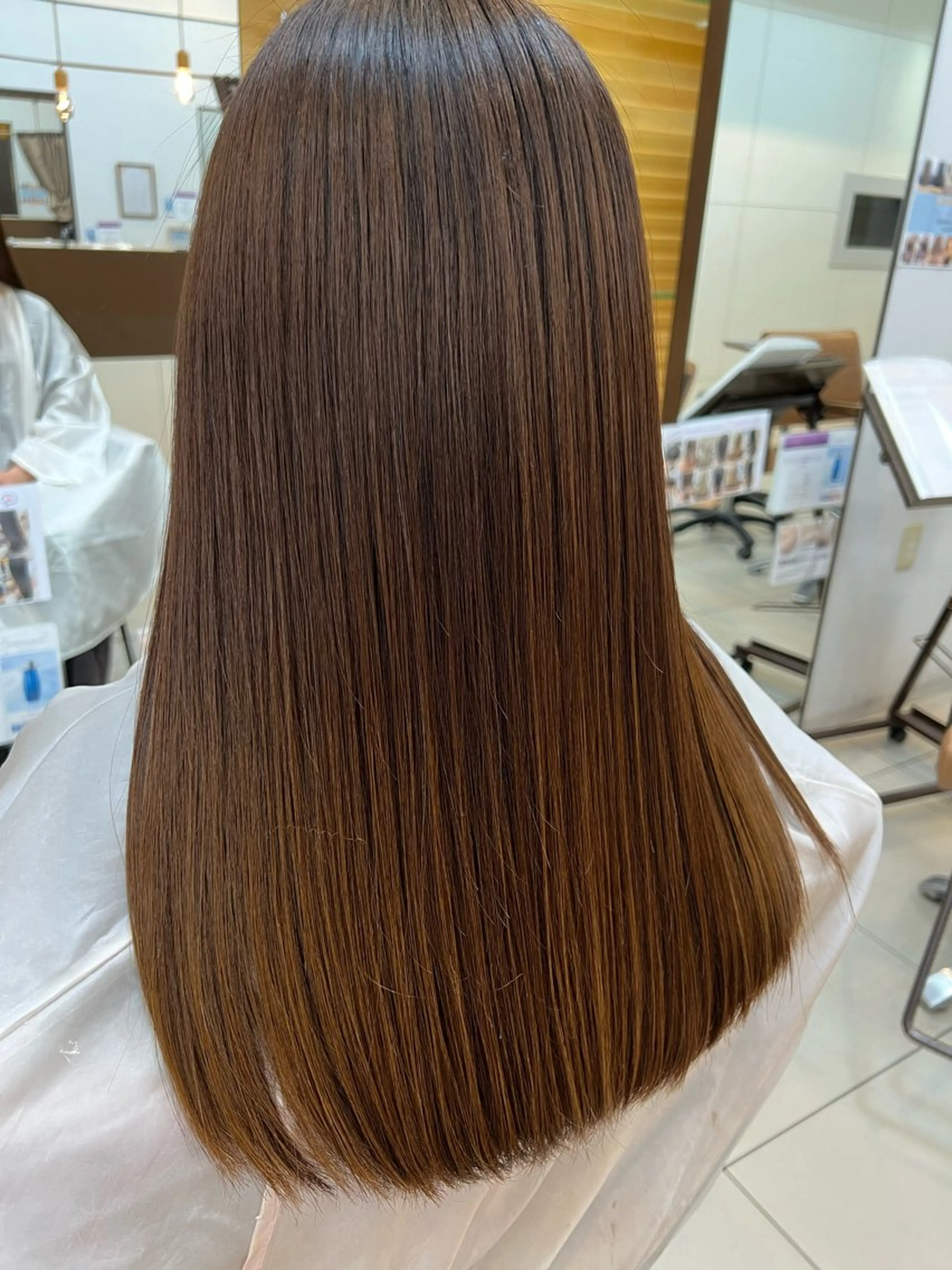 💫期間限定❗️カットなしクーポン💫 縮毛矯正+トリートメントの写真