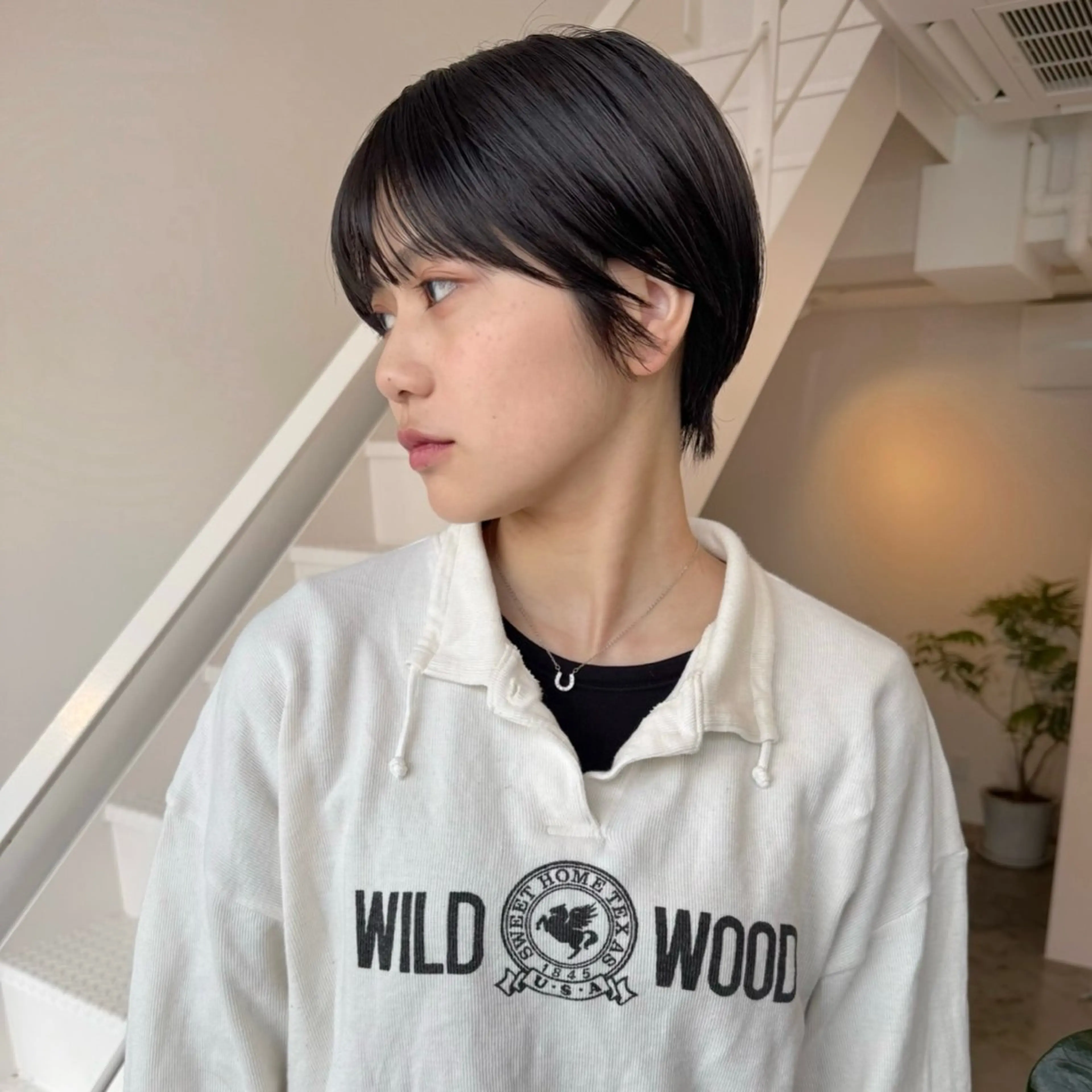 ショート ショートヘア y u k hair salon所属・yuk💐 manakaのヘアスタイル