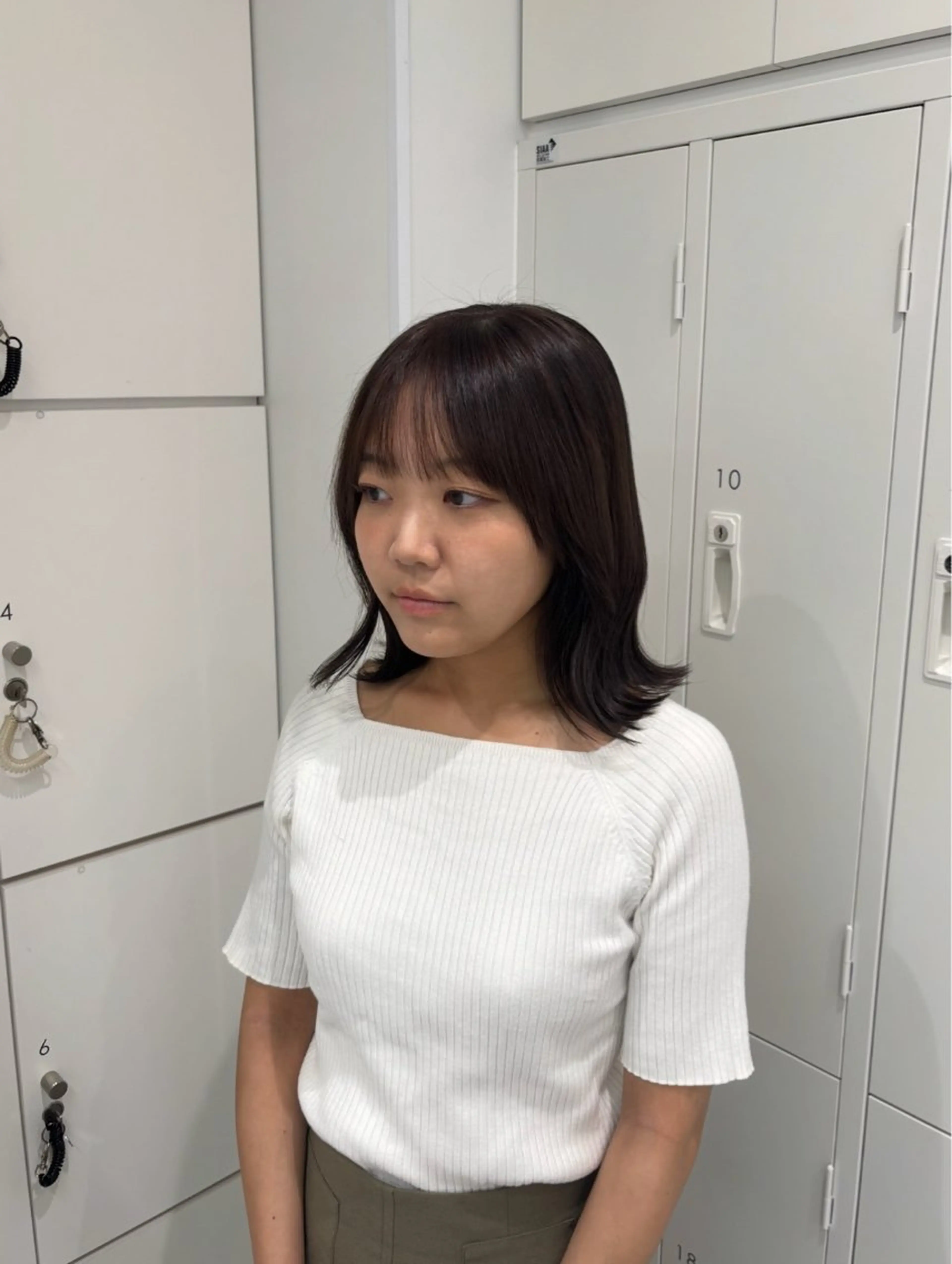 カラー オリーブカラー ヘアカラー miyu モデル募集中🪽のヘアスタイル