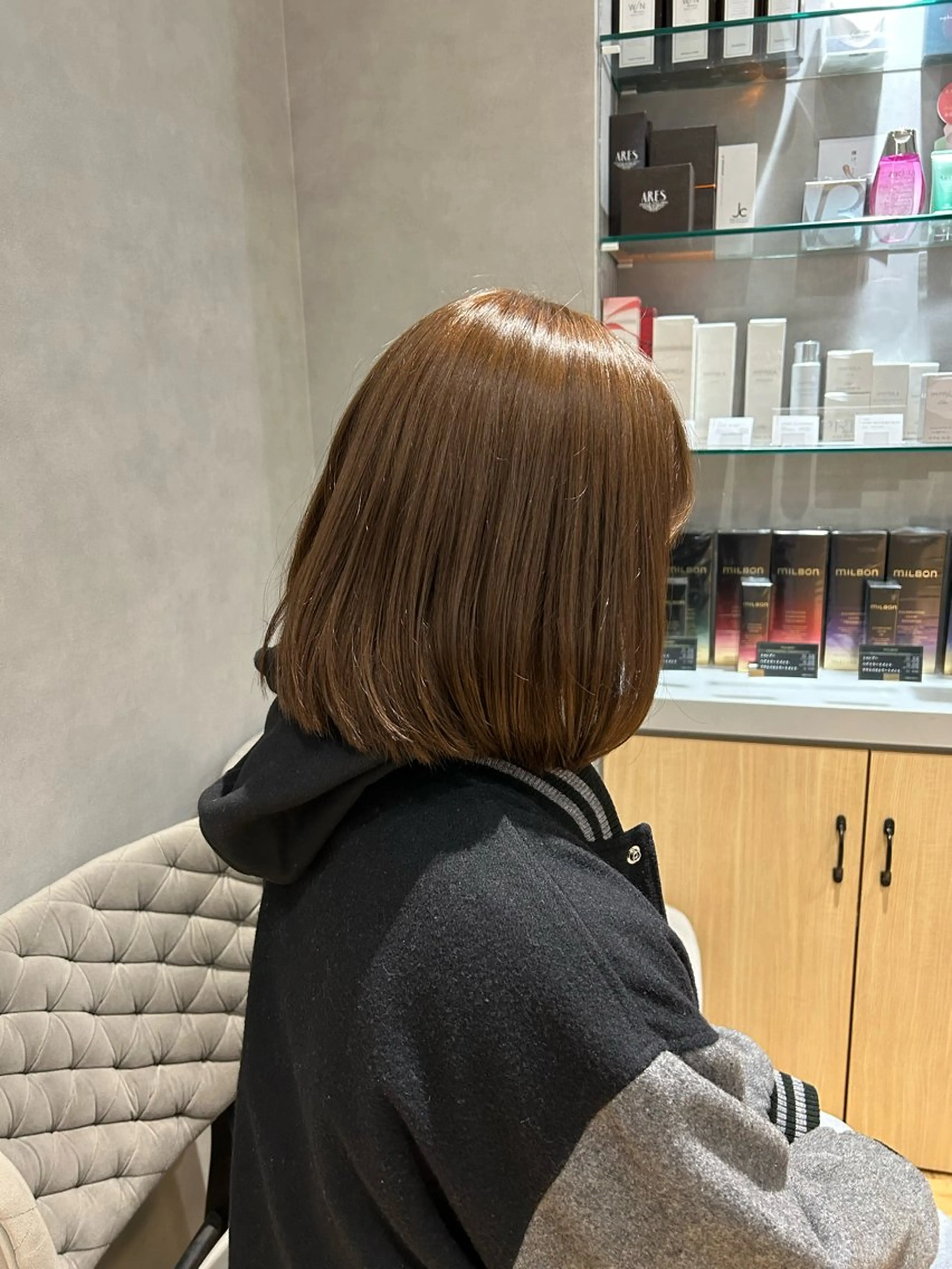 カラー GIEN NU 茶屋町+所属・久保 佳乃のヘアスタイル