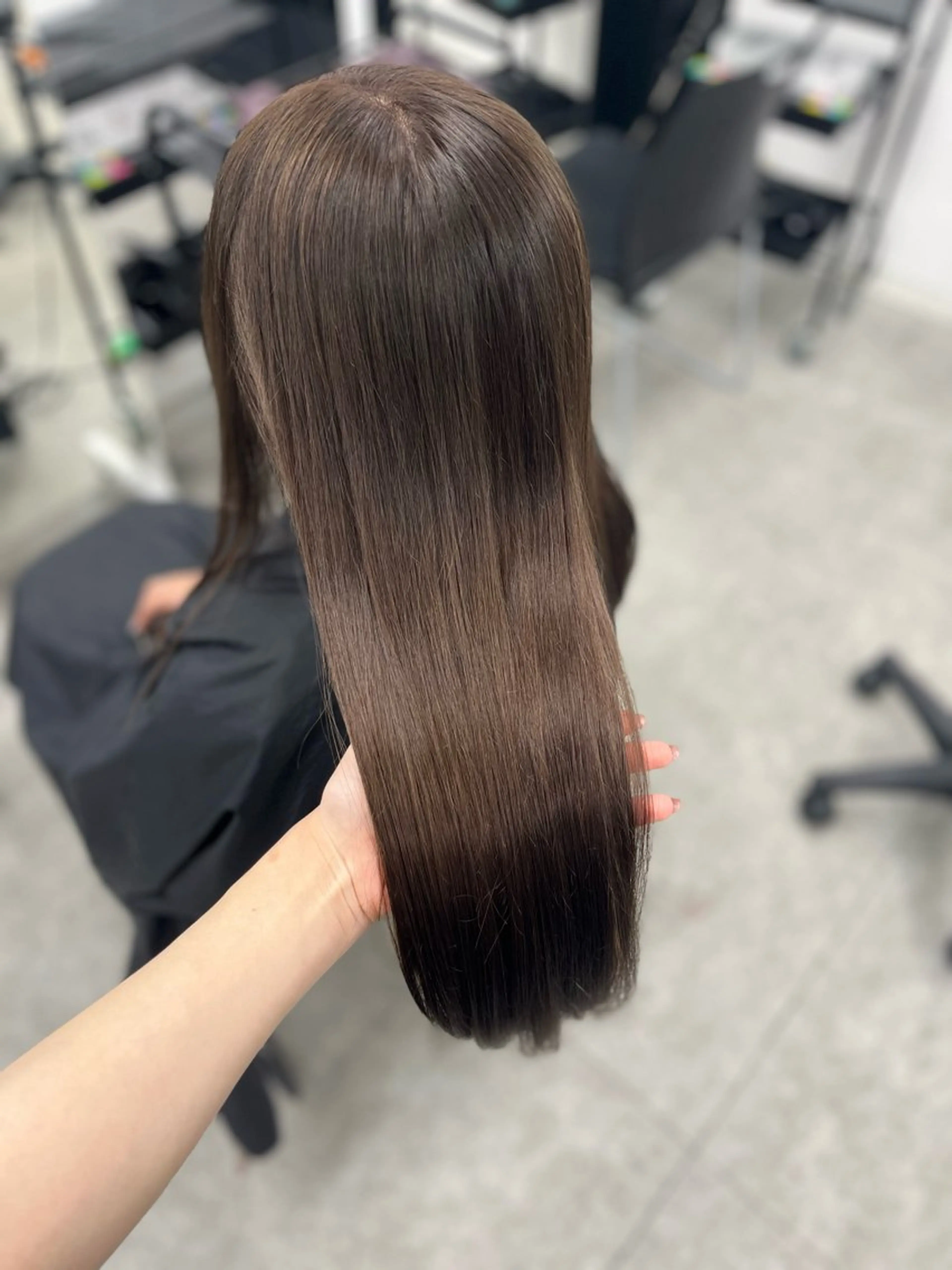 カラー ベージュ・ラベンダー カラー🎀りりのヘアスタイル