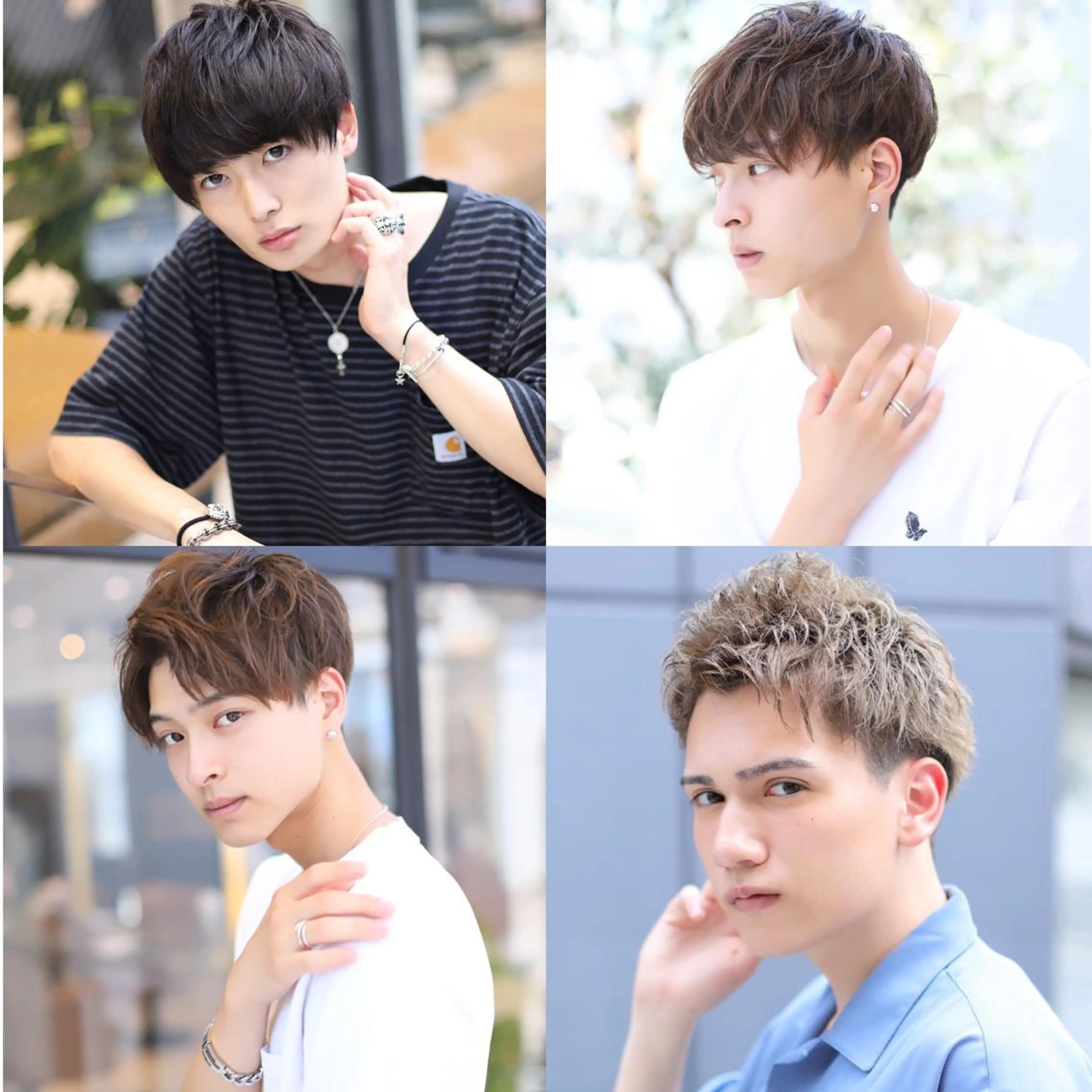 メンズ キッズ 武田涼レイヤーカット 髪質改善×縮毛矯正のヘアスタイル