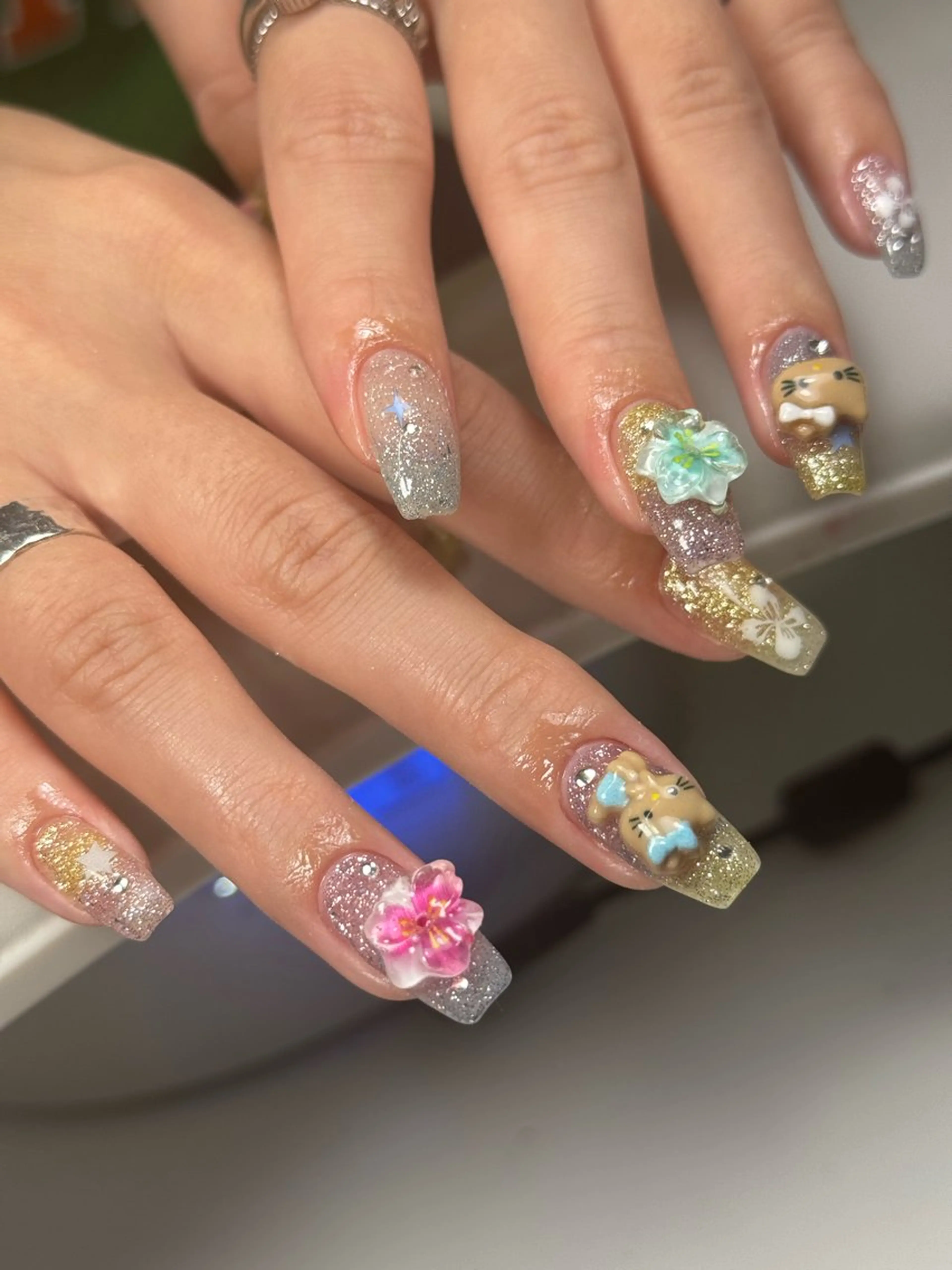 ネイル 持ち込み ハンドネイル Nail Salon L'arc所属・💊大阪/心斎橋 moni🧠のネイルデザイン
