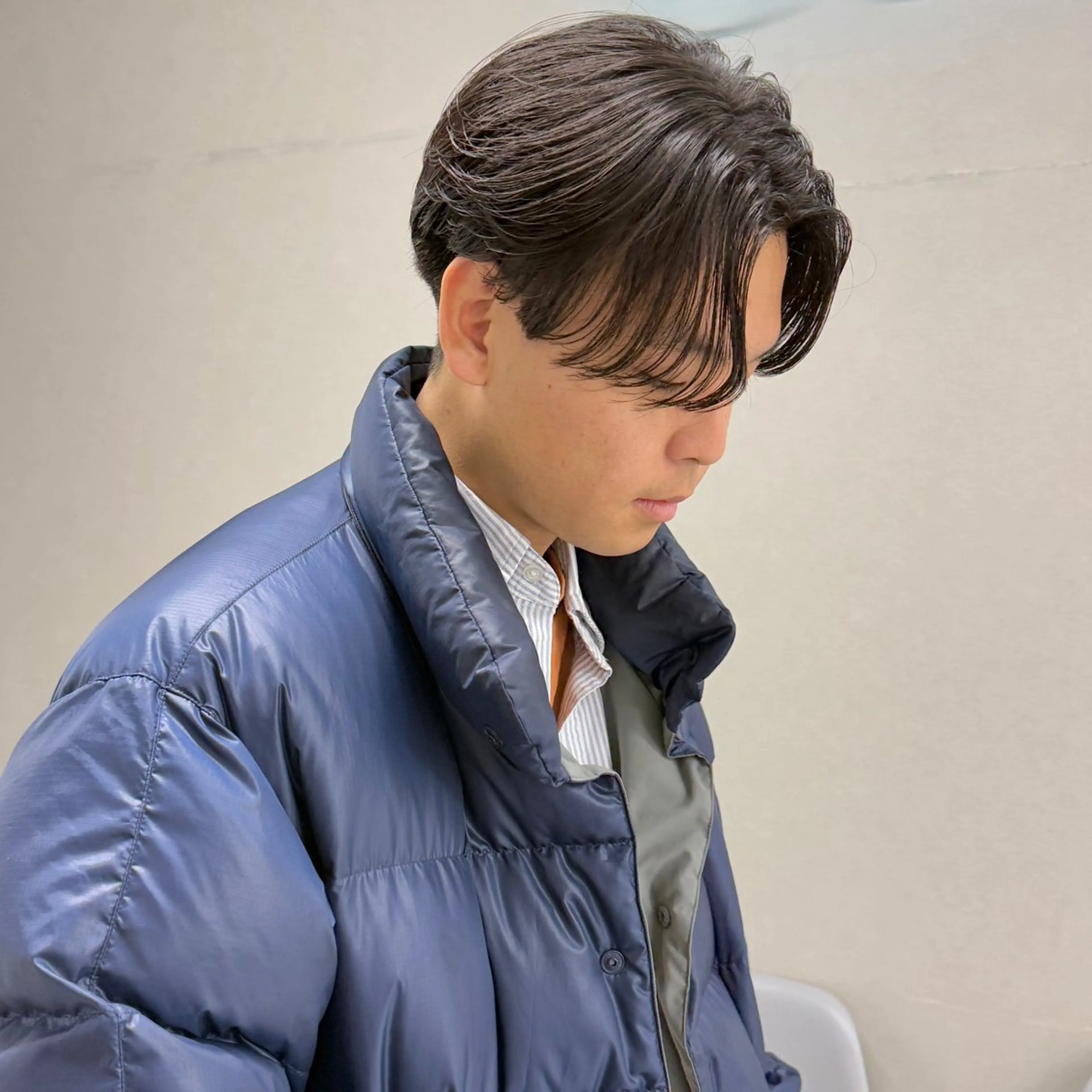 パーマ メンズ カット パーマ トリートメント ヘアセット シャドウパーマ/ メンズ/KENTAのヘアスタイル