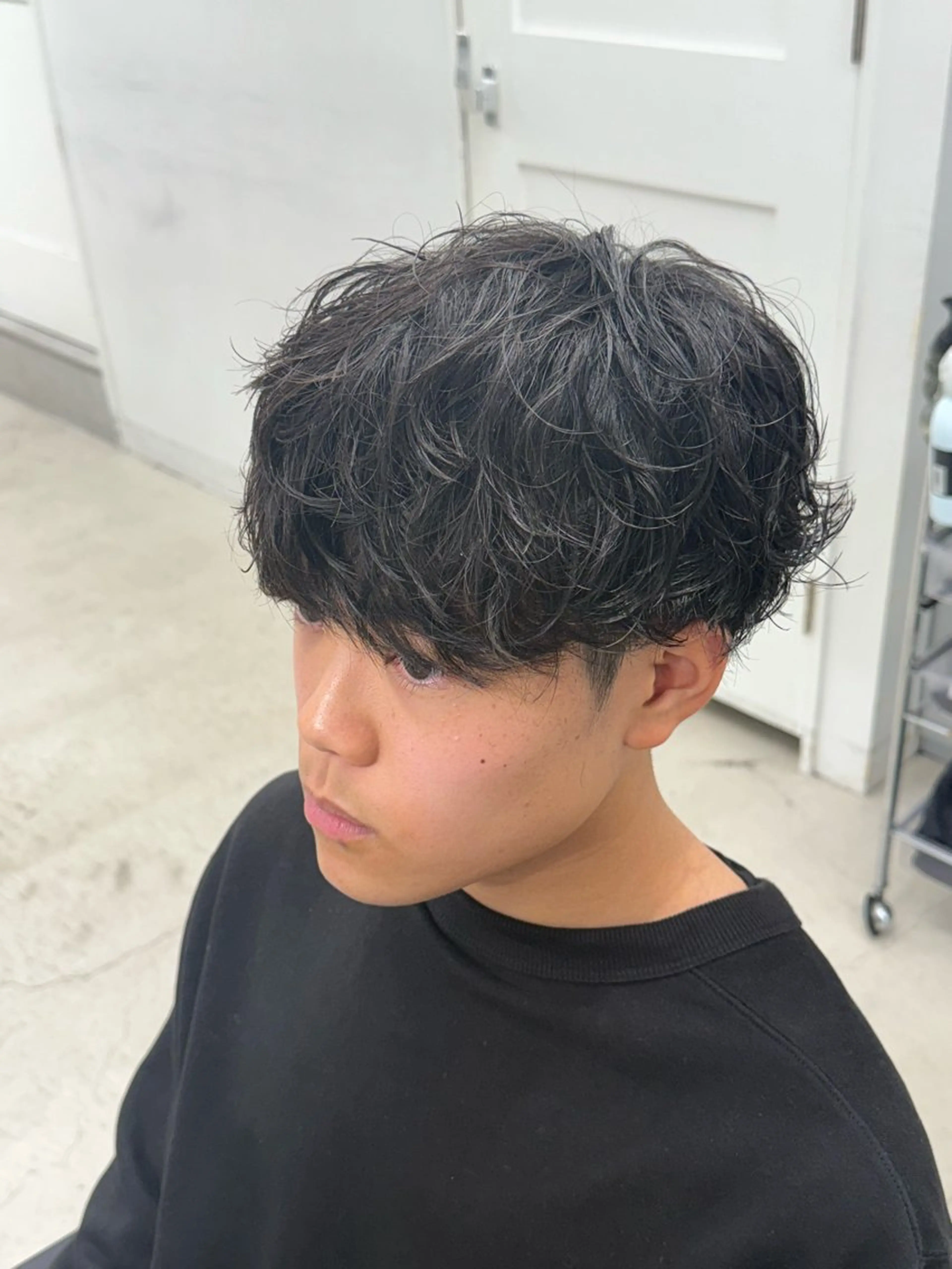 パーマ メンズ パーマ 深谷 侑亮のヘアスタイル