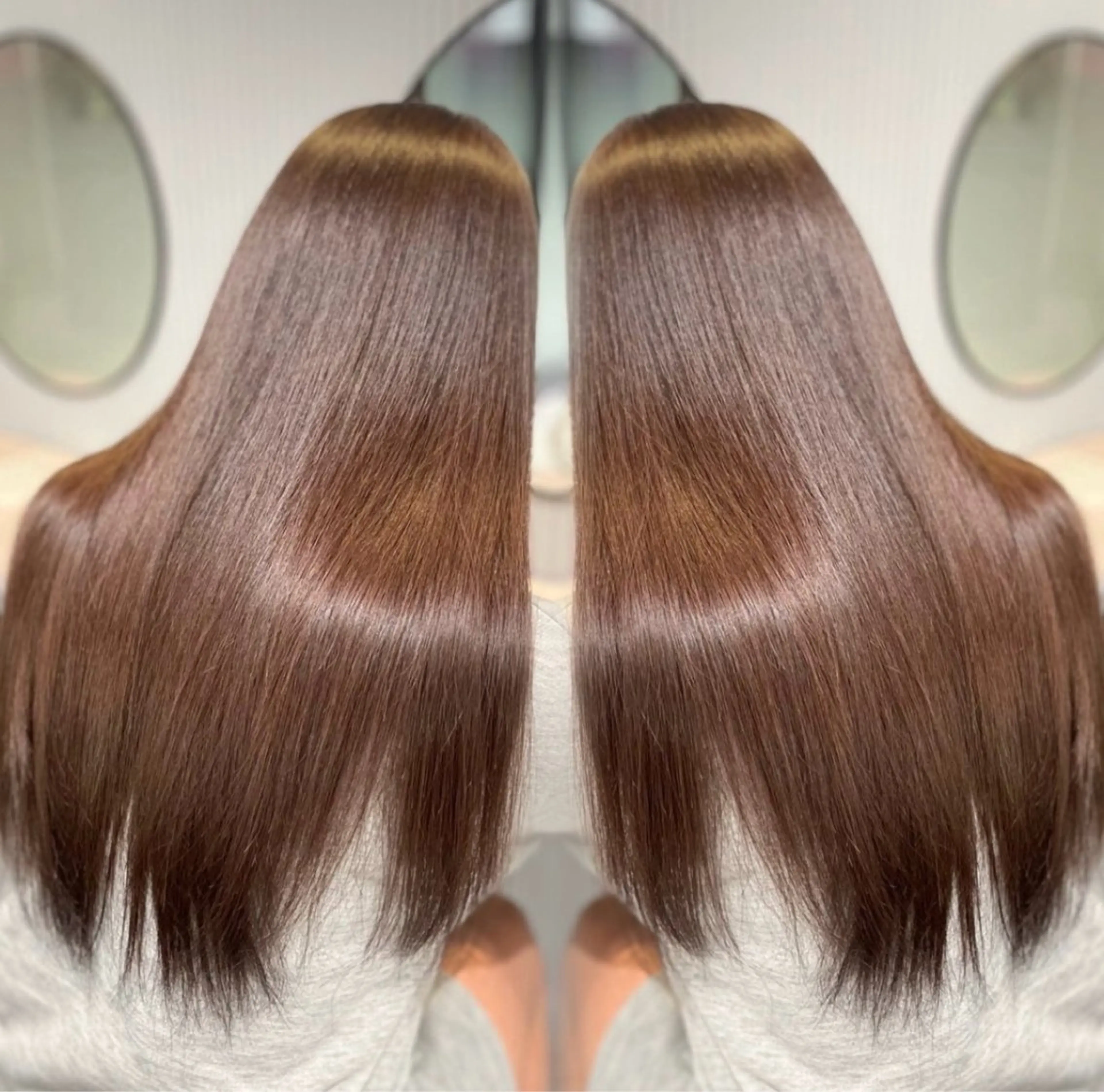 ロング 縮毛矯正 トリートメント RAF TOKYO 2nd 今泉店所属・RAF KAEDEのヘアスタイル