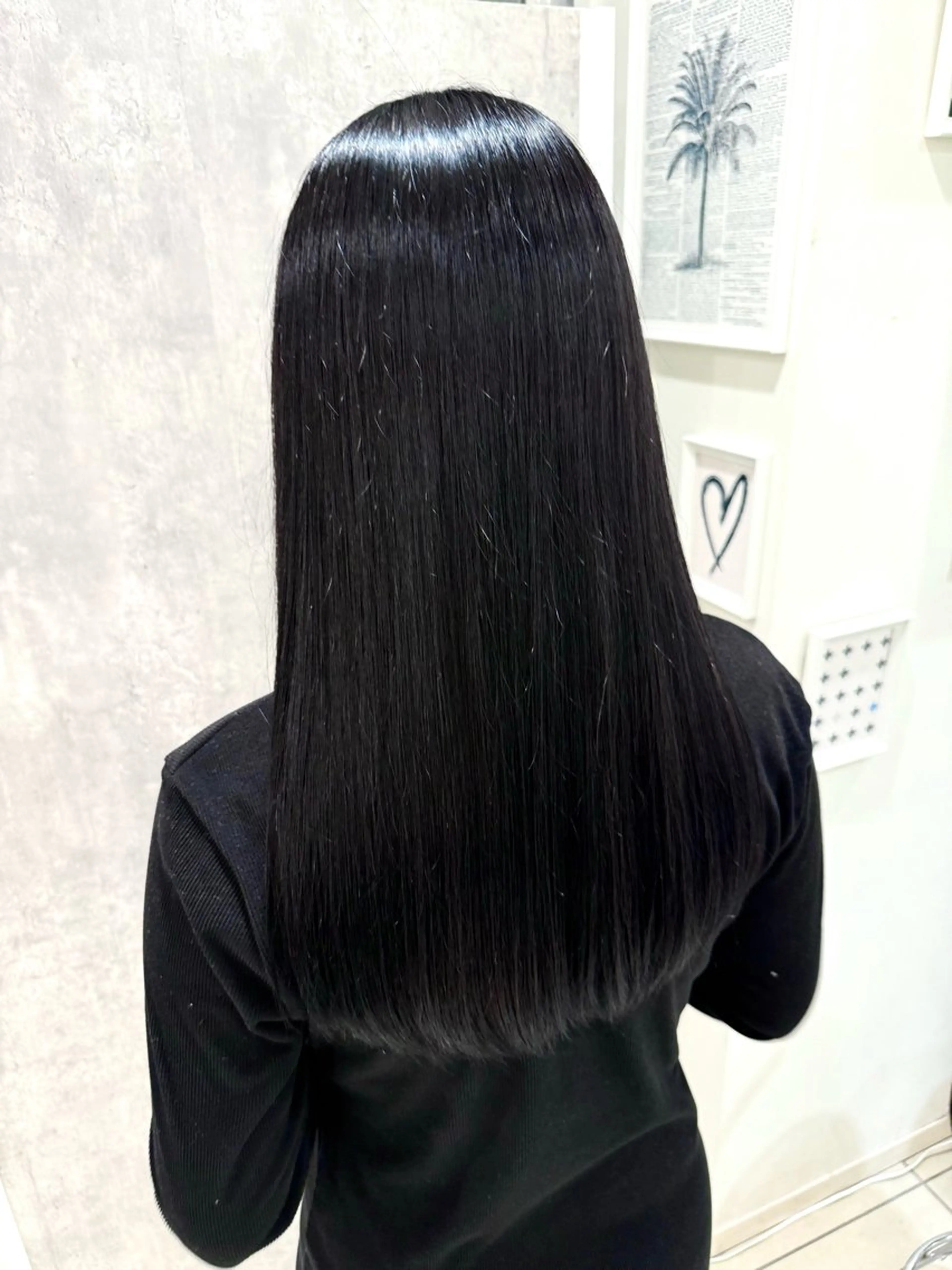 ロング カラー 黒髪 ブリーチ ヘアカラー Rin/メンズカット /カラー/縮毛矯正のヘアスタイル