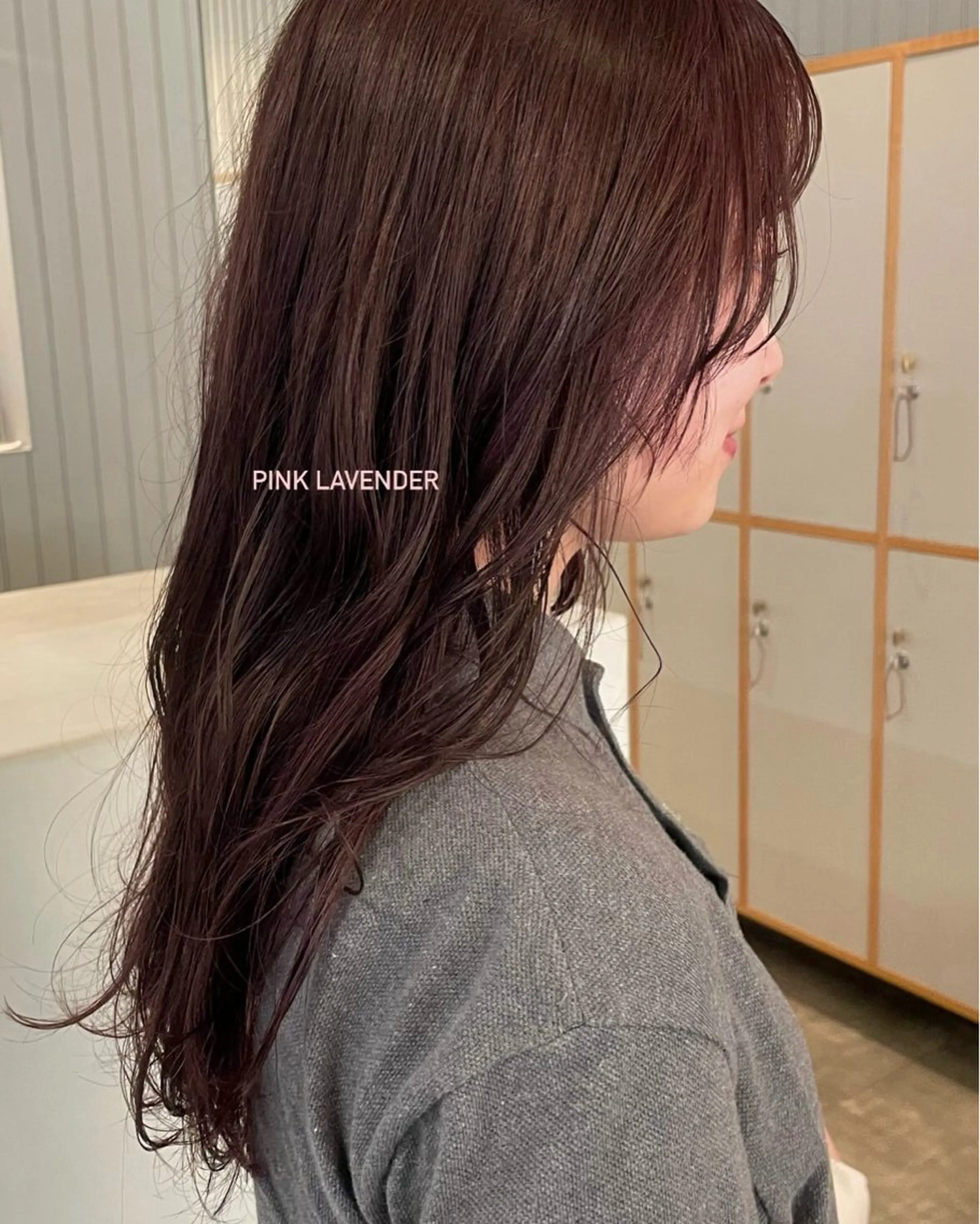 カラー folk所属・♥︎ cahoのヘアスタイル