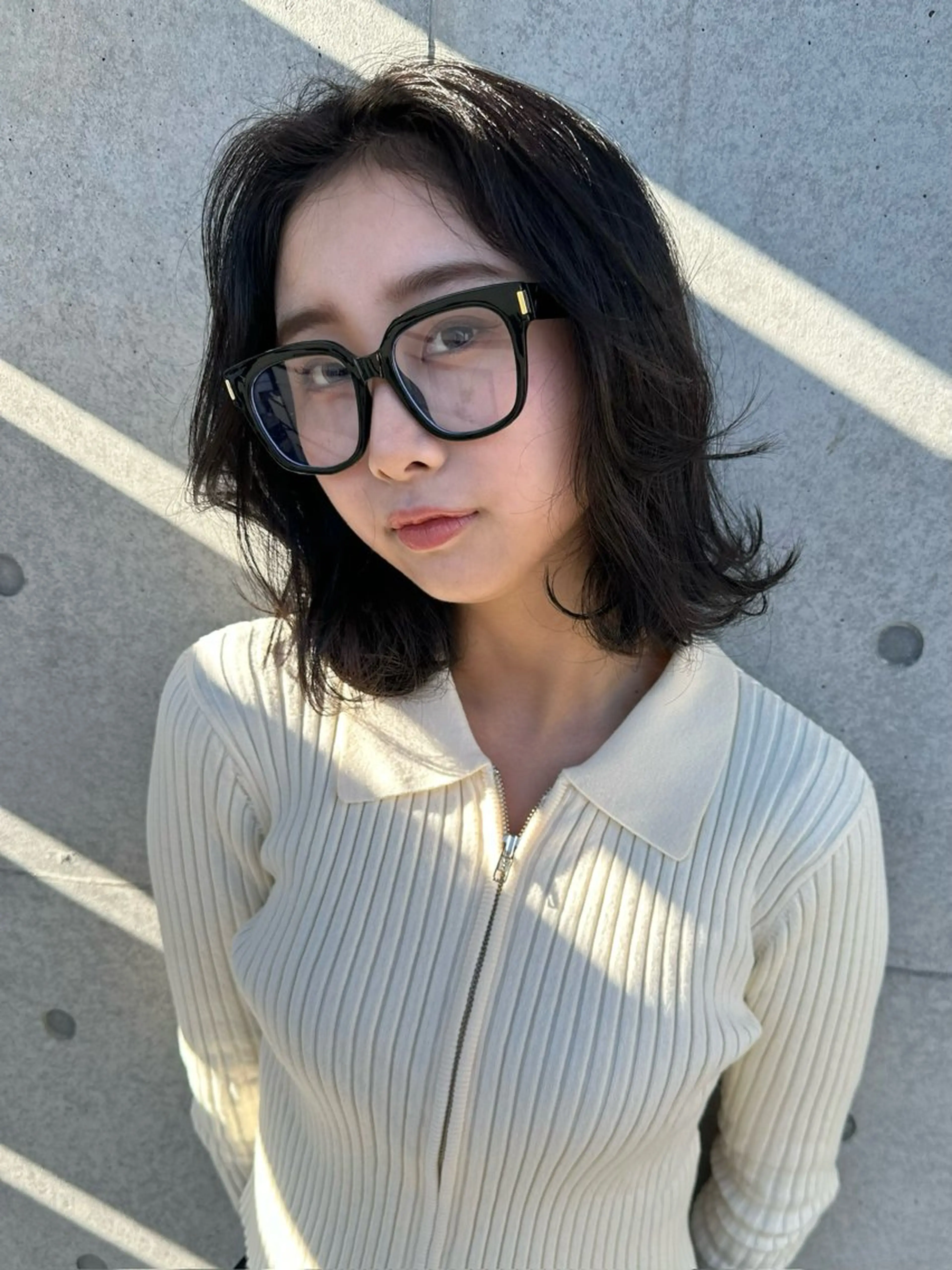 ミディアム カット お悩み解決パーマ hana🩰のヘアスタイル