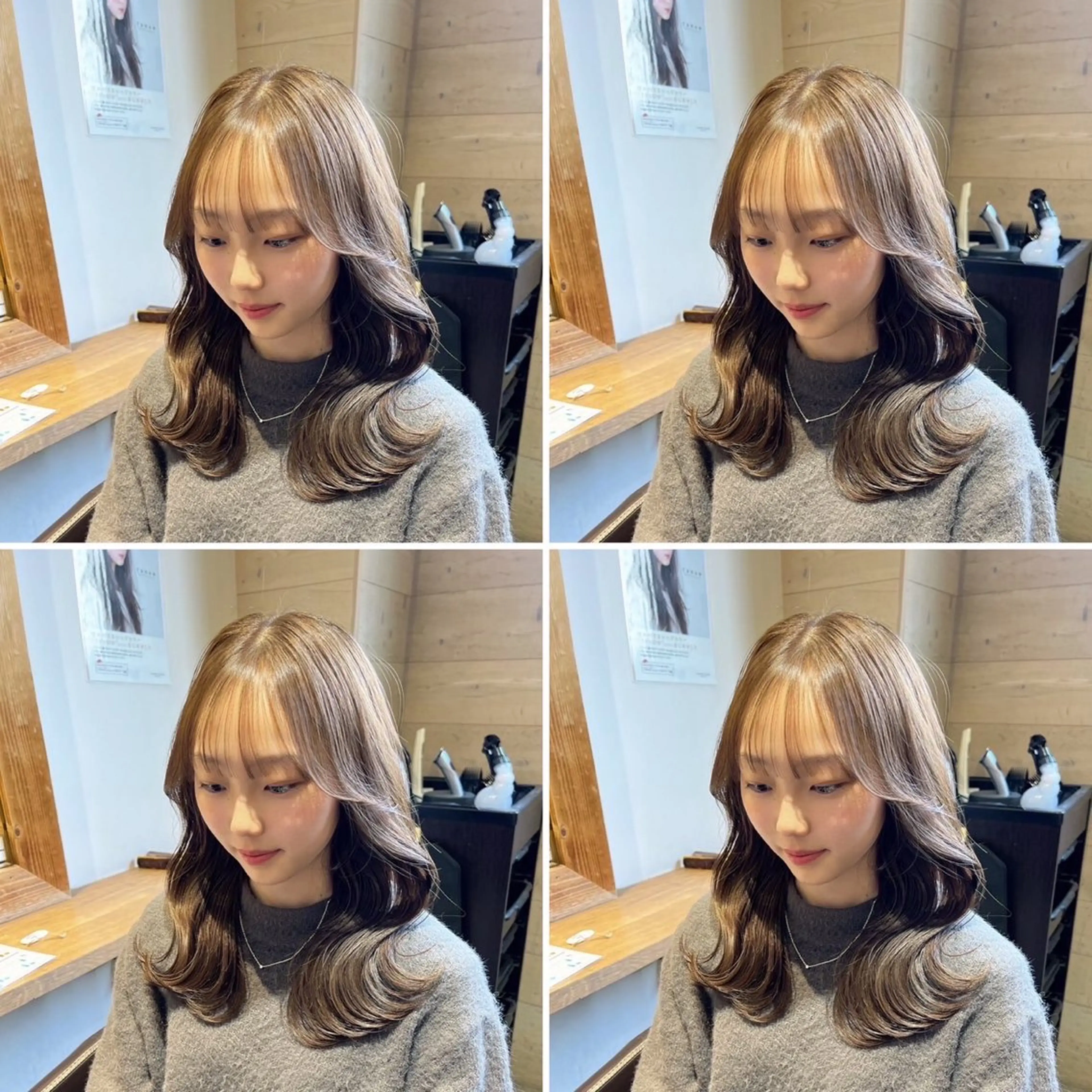 セミロング カラー 髪質改善/カラー 🌸SAKURA🌸のヘアスタイル