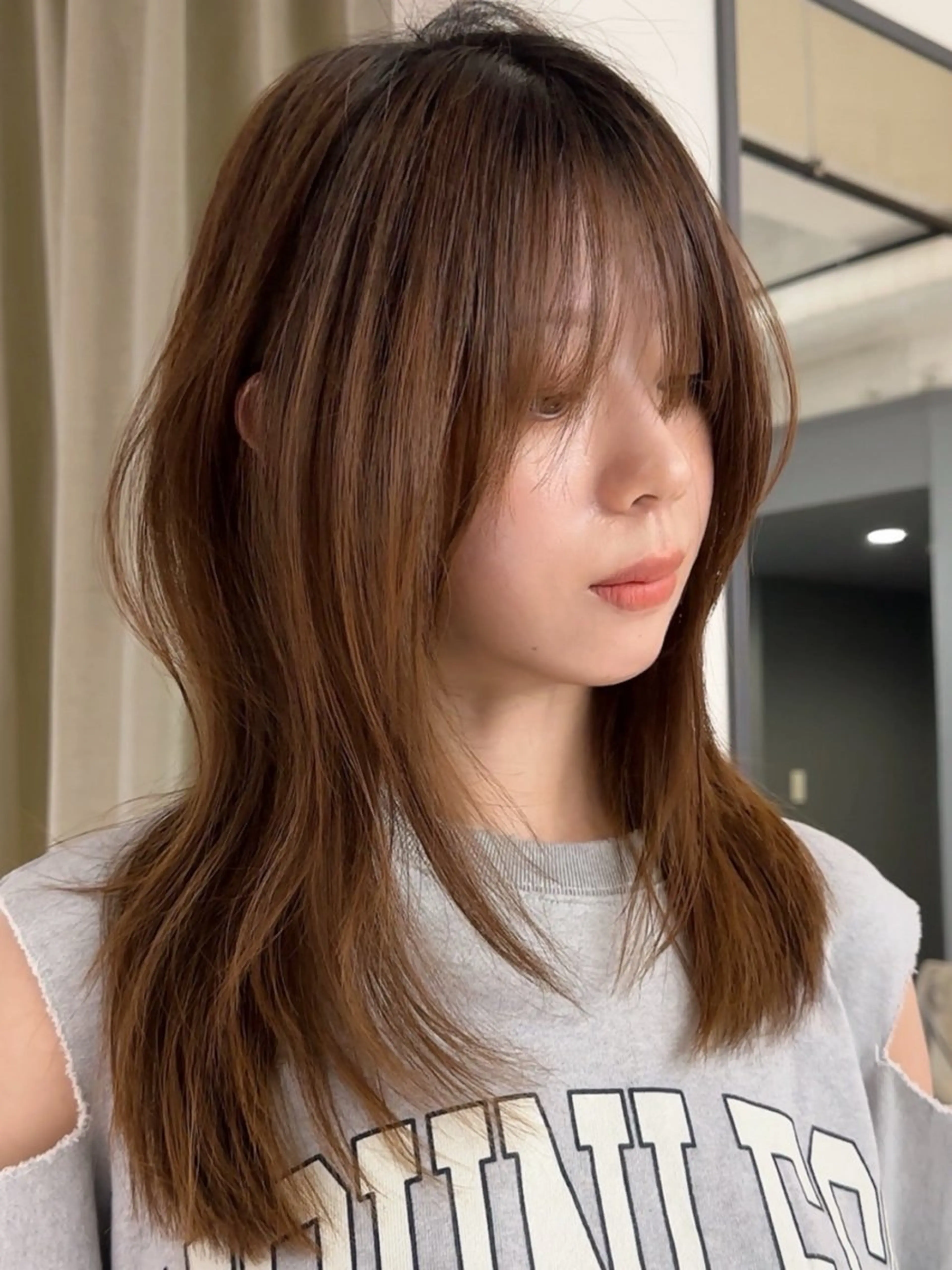 カラー 日下 知七里のヘアスタイル