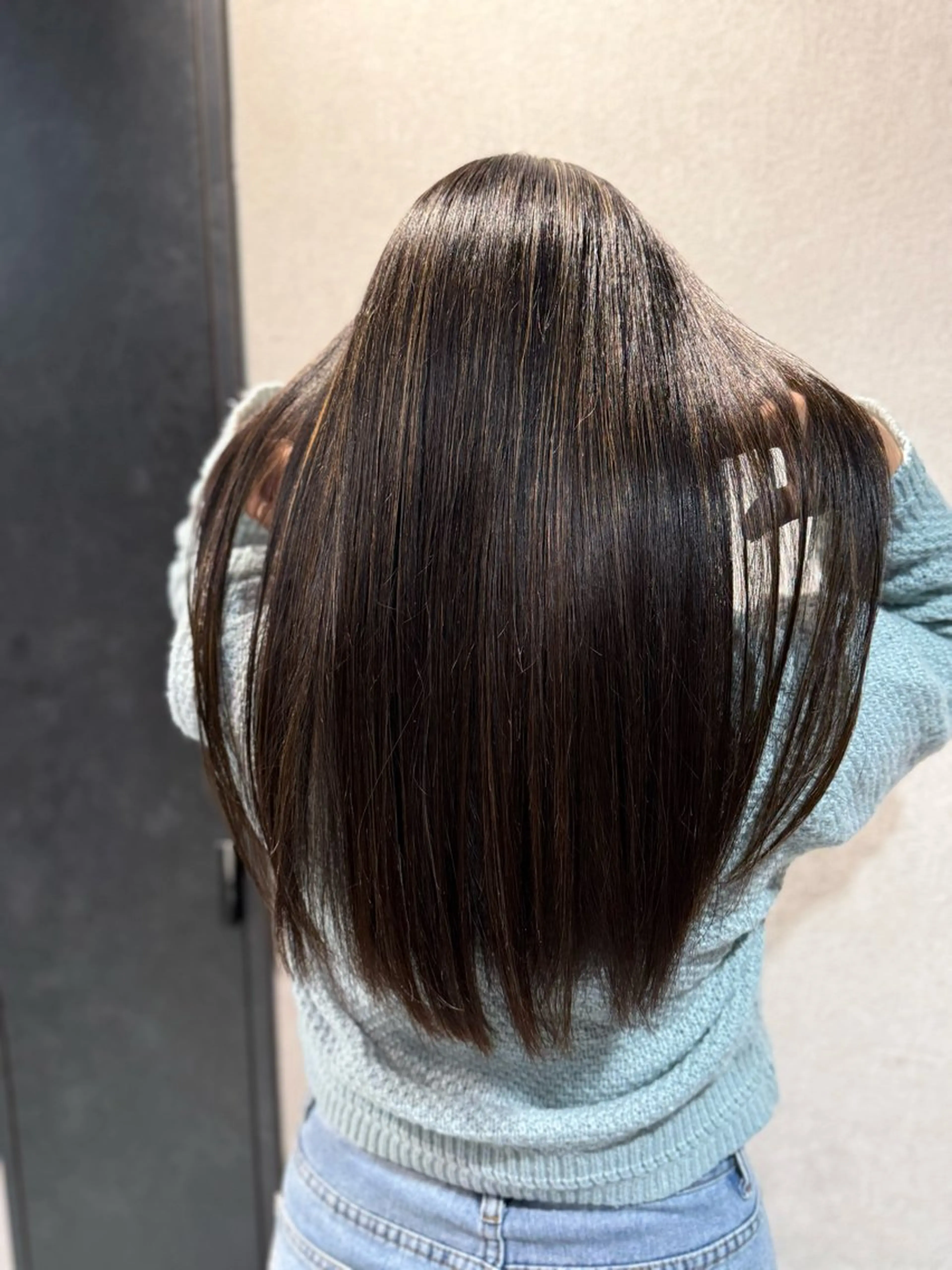 ロング トリートメント Harris　表参道・外苑前・青山　表参道本店所属・艶カラー/ハイトーン /アレンジ/meiのヘアスタイル