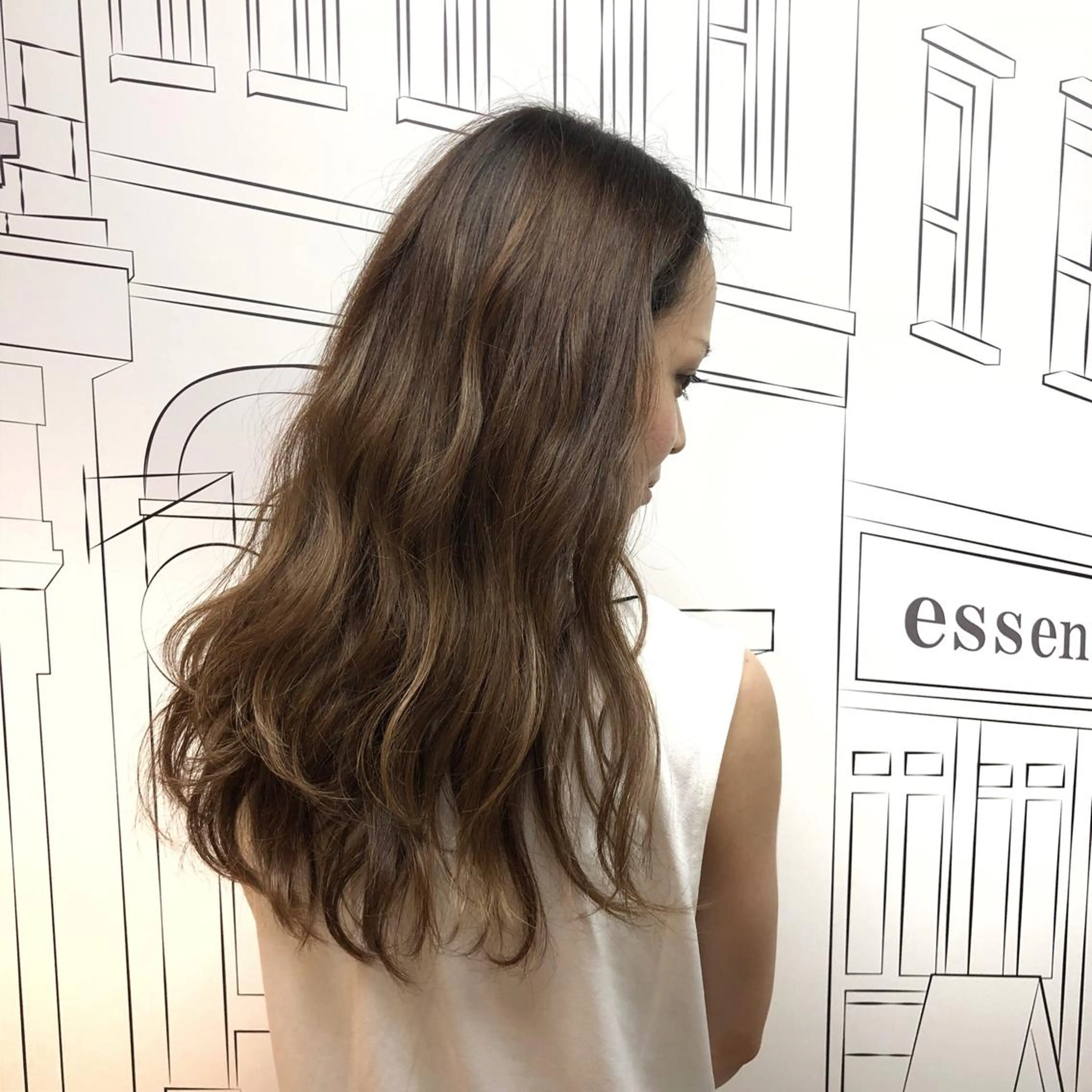 ロング カラー レイヤー,ボブ / 彩未のヘアスタイル