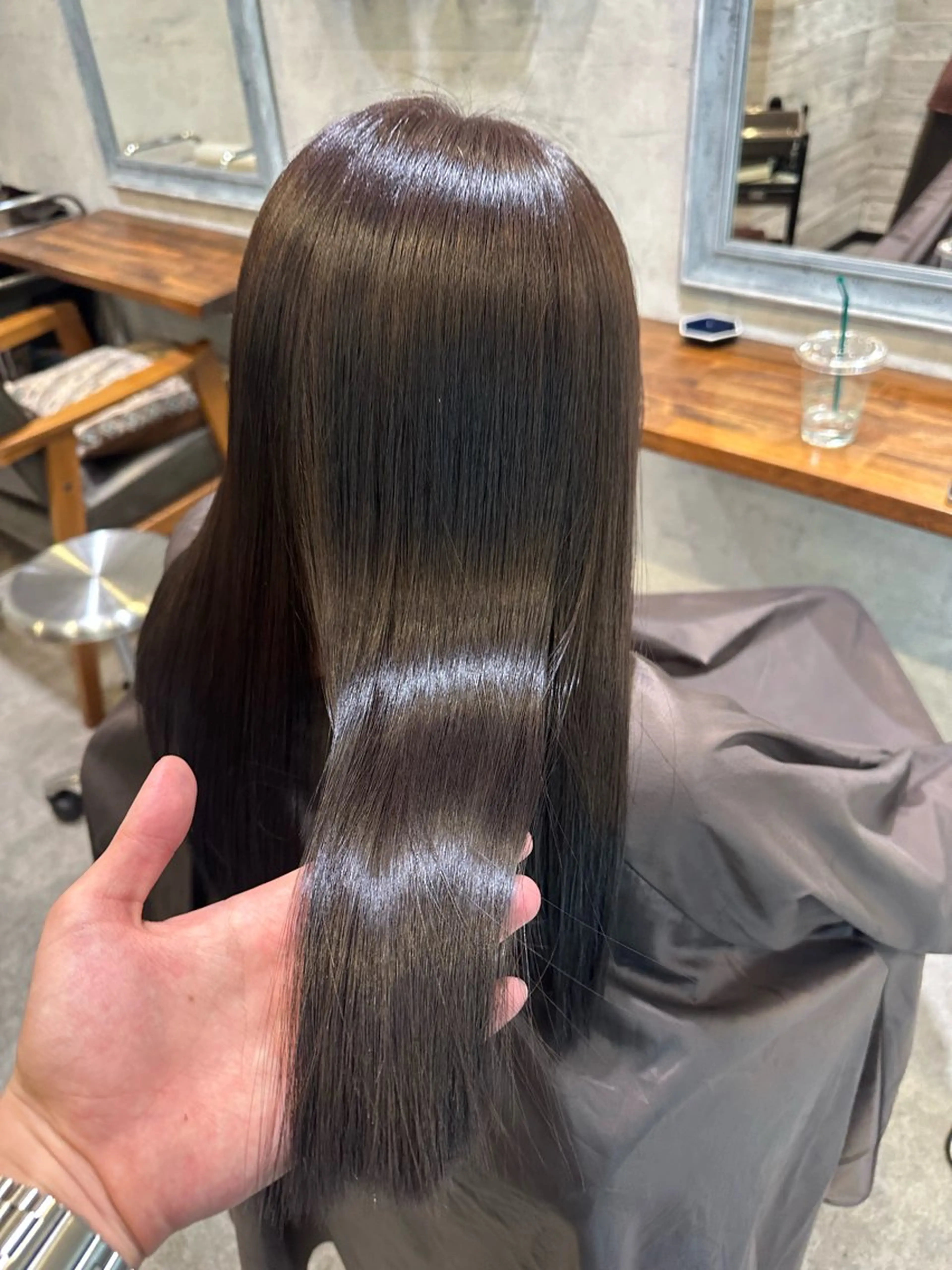 ✨髪質改善✨カラートリートメント⭐️の写真