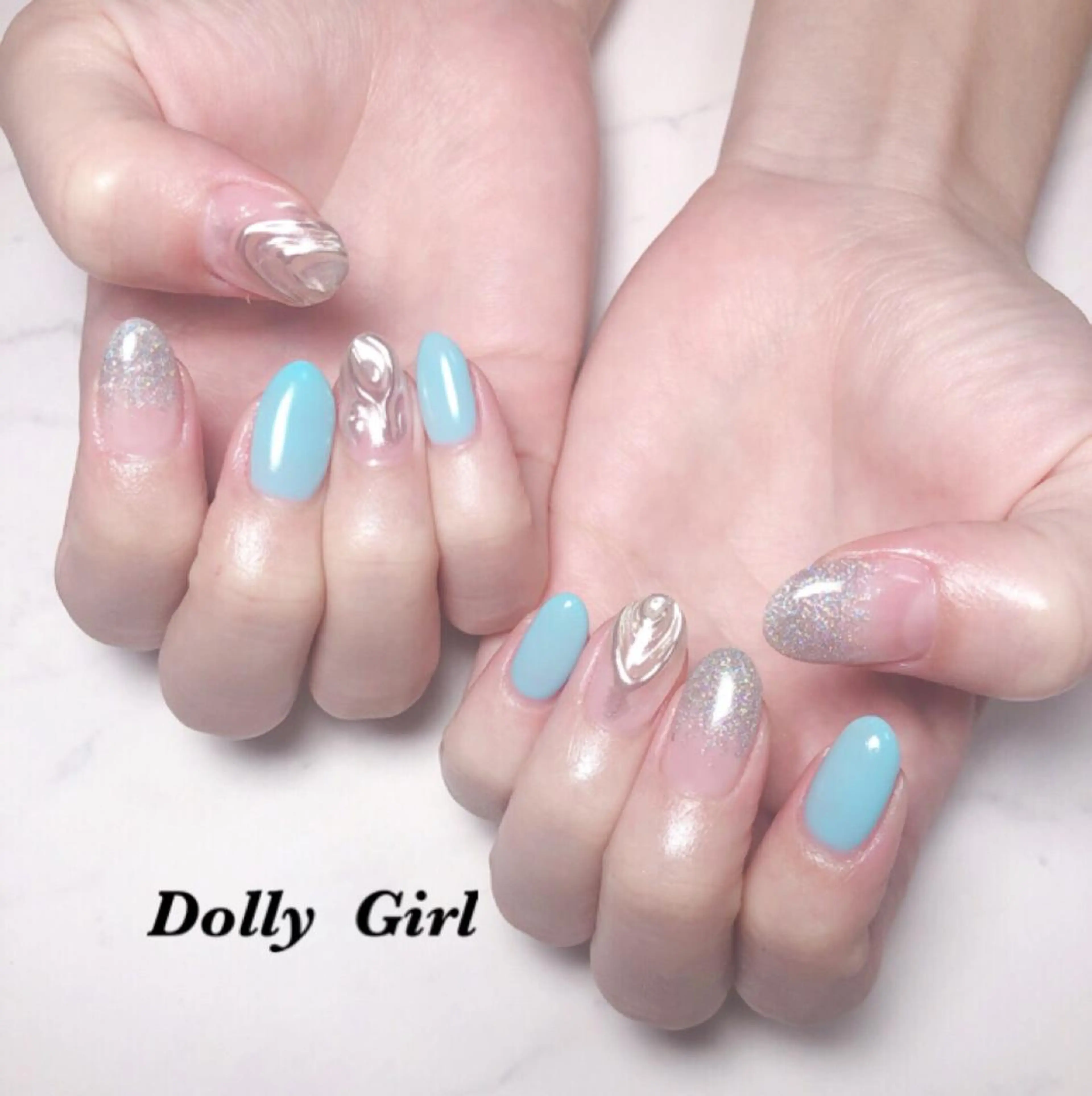 ネイル 個室ネイルサロンDolly  Girl〜ドーリーガール〜所属・DollyGirl KYOKOのネイルデザイン