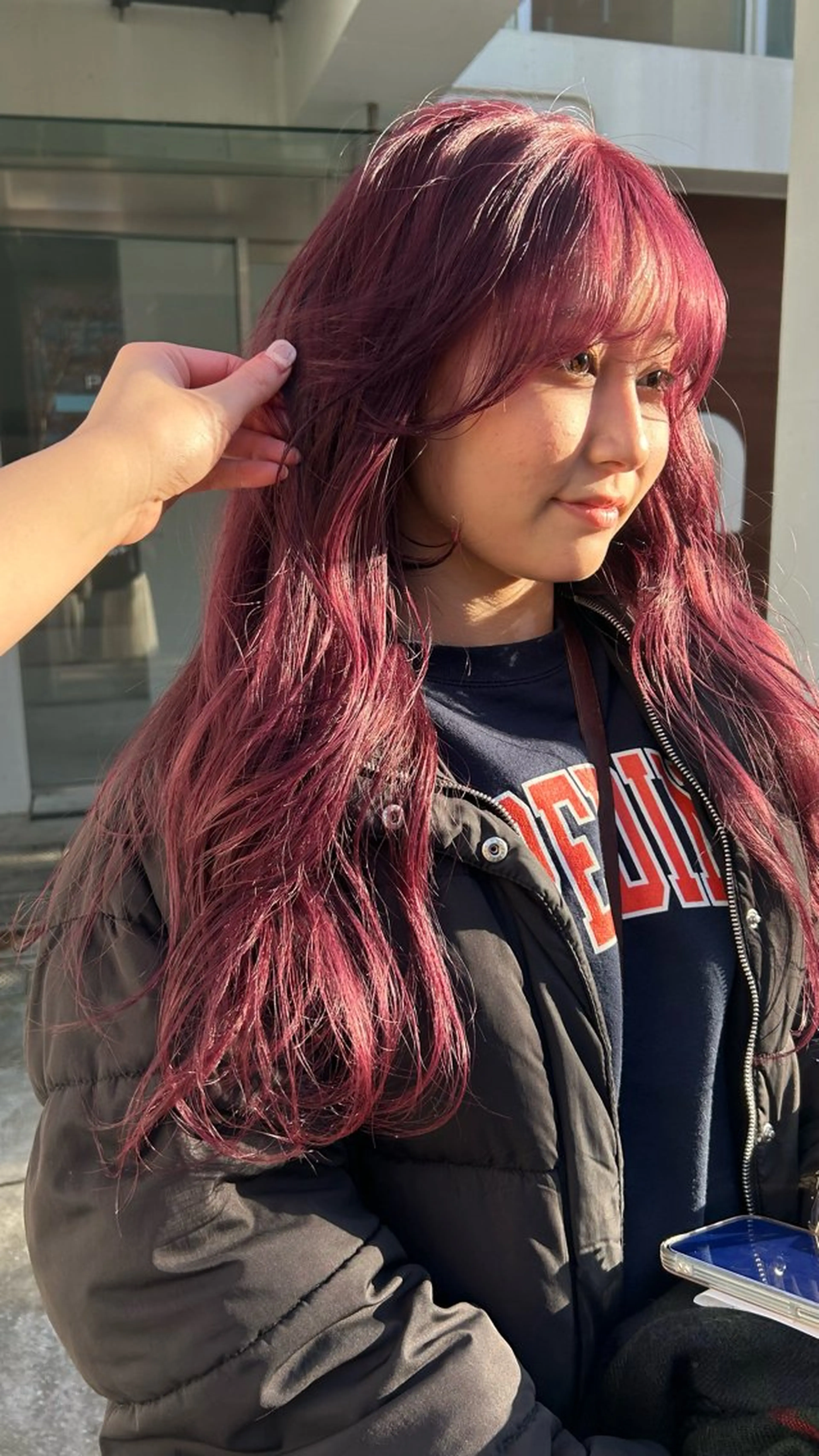 ロング カラー じゅわっと暖色カラー 🍊Moemiのヘアスタイル