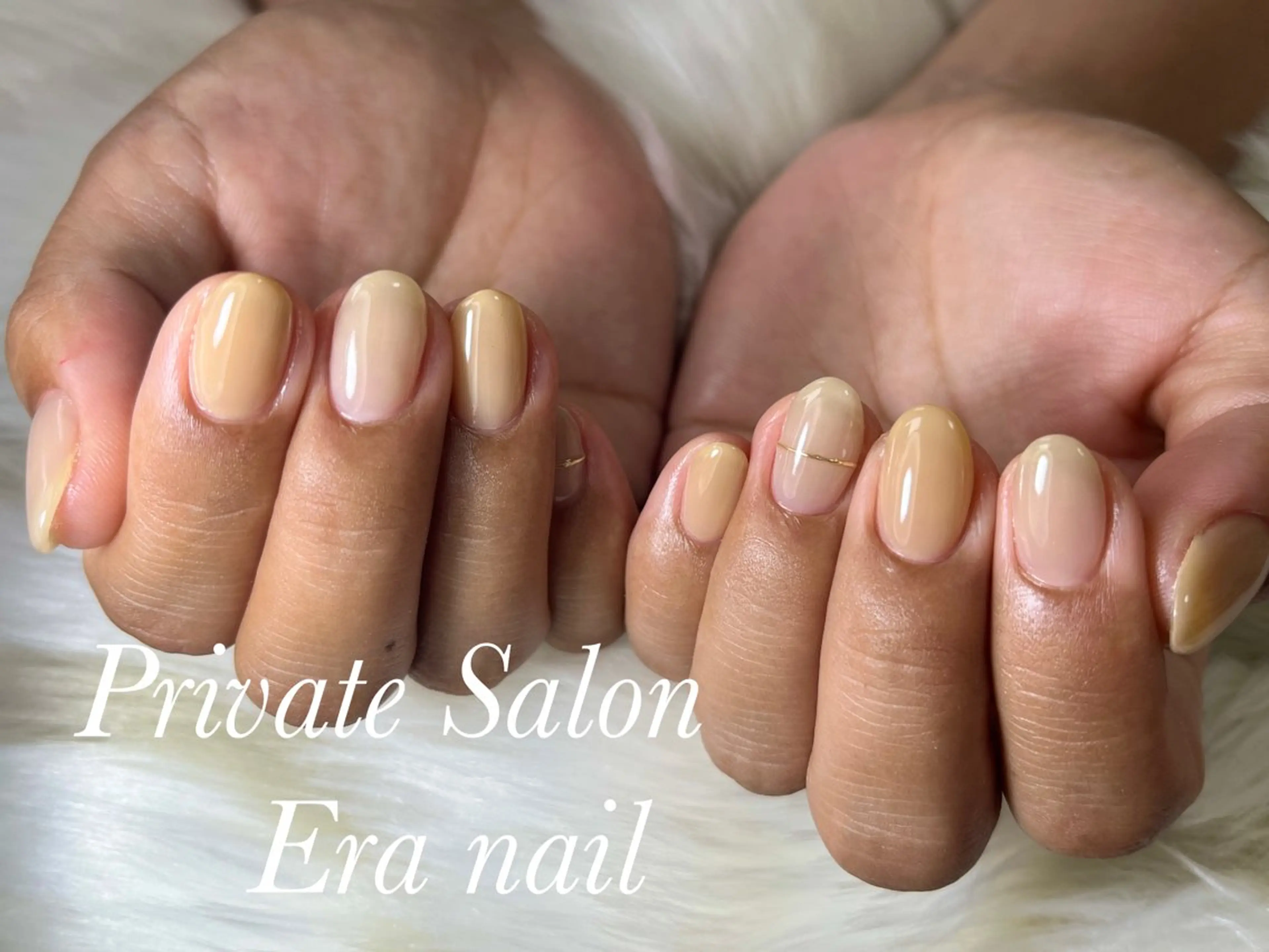 ネイル ワンカラーネイル ハンドネイル Era nailのネイルデザイン
