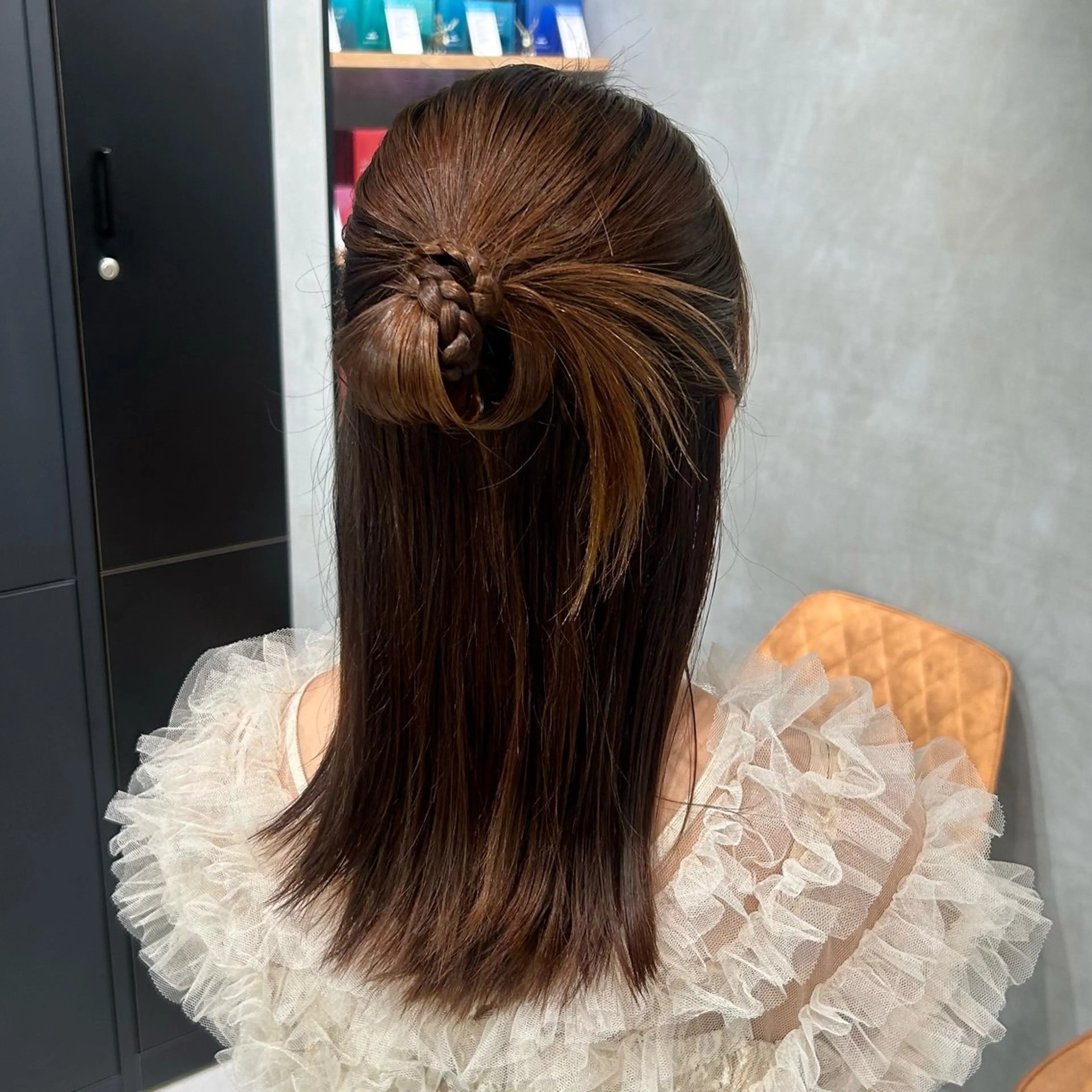 ヘアアレンジ 透明感カラー🫧 ✴︎meiのヘアスタイル