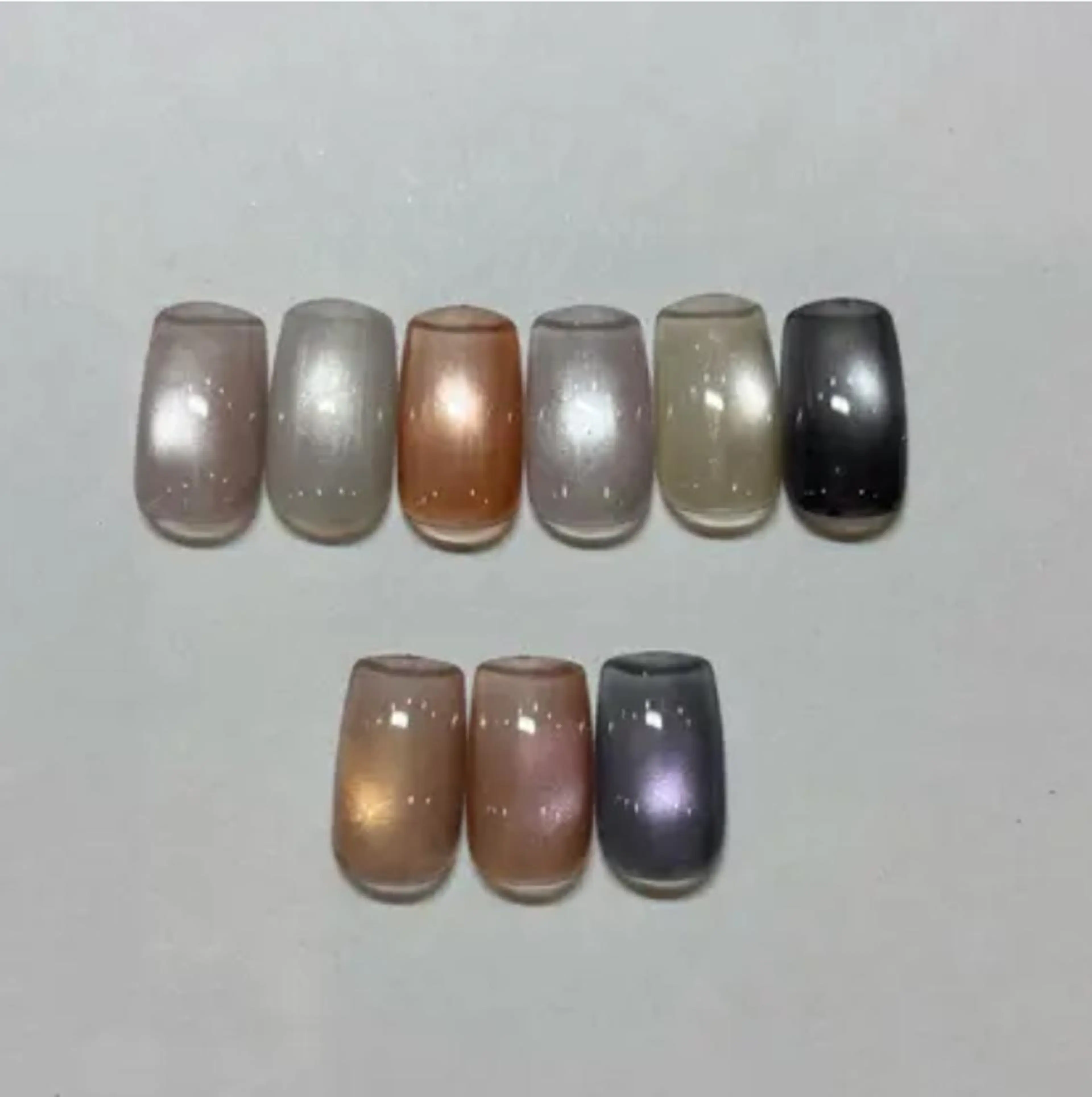 ネイル 氷ネイル・うるうるネイル マグネットネイル ハンドネイル パラジェル認定サロン N°nail 立川のネイルデザイン