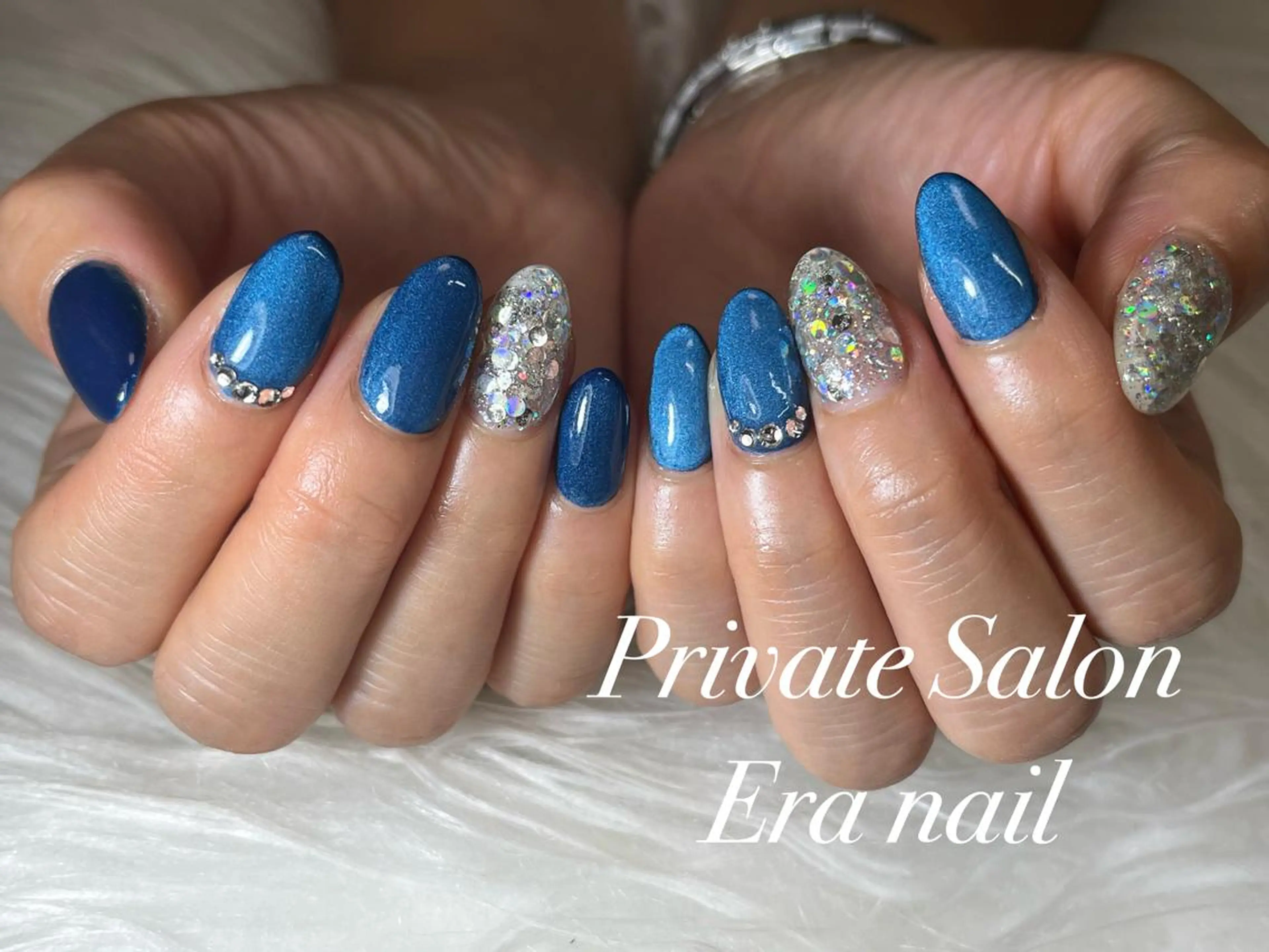 ネイル マグネットネイル ワンカラーネイル ハンドネイル Era nailのネイルデザイン