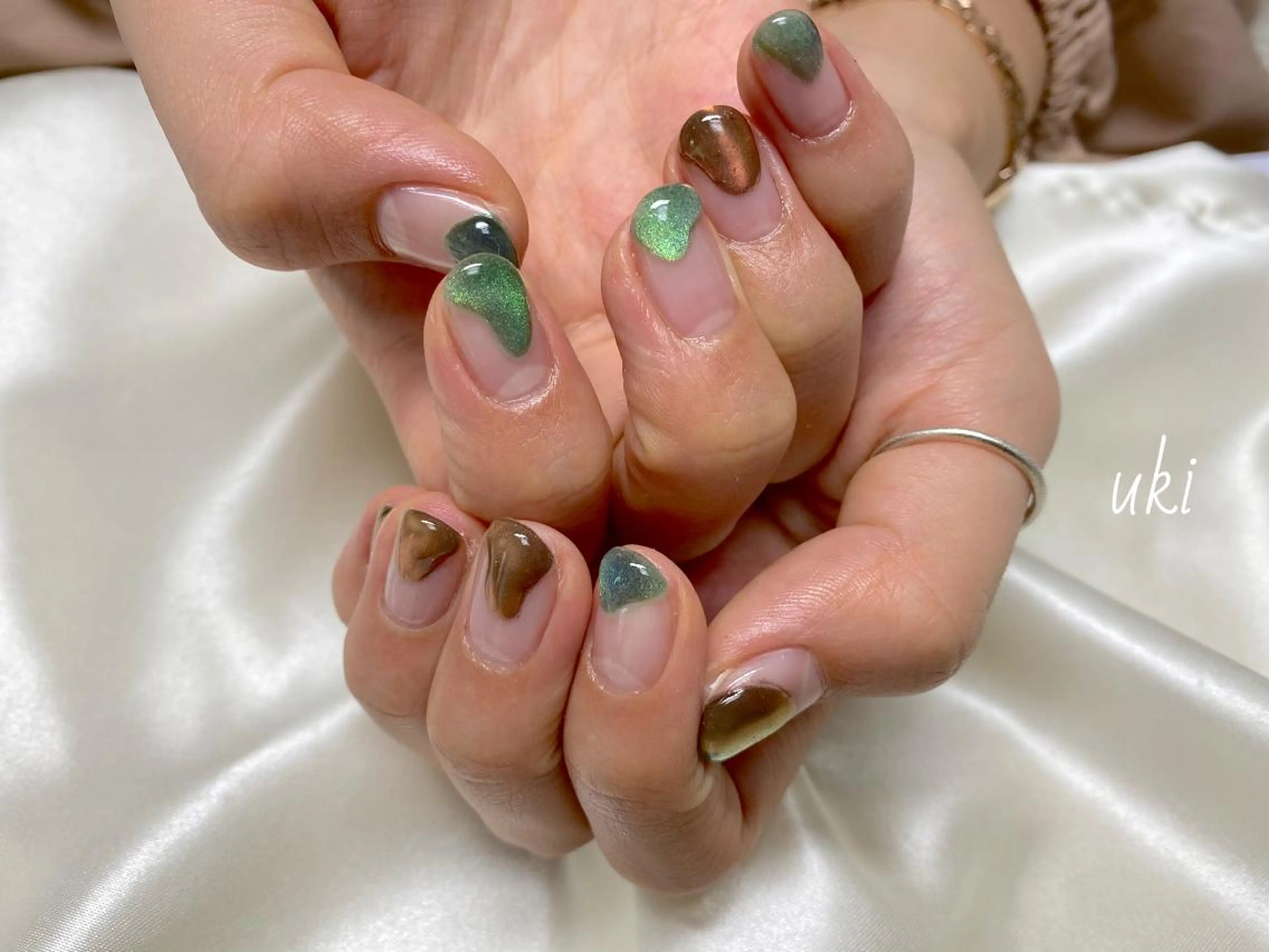 ネイル ハンドネイル Ameri nail /UKIのネイルデザイン