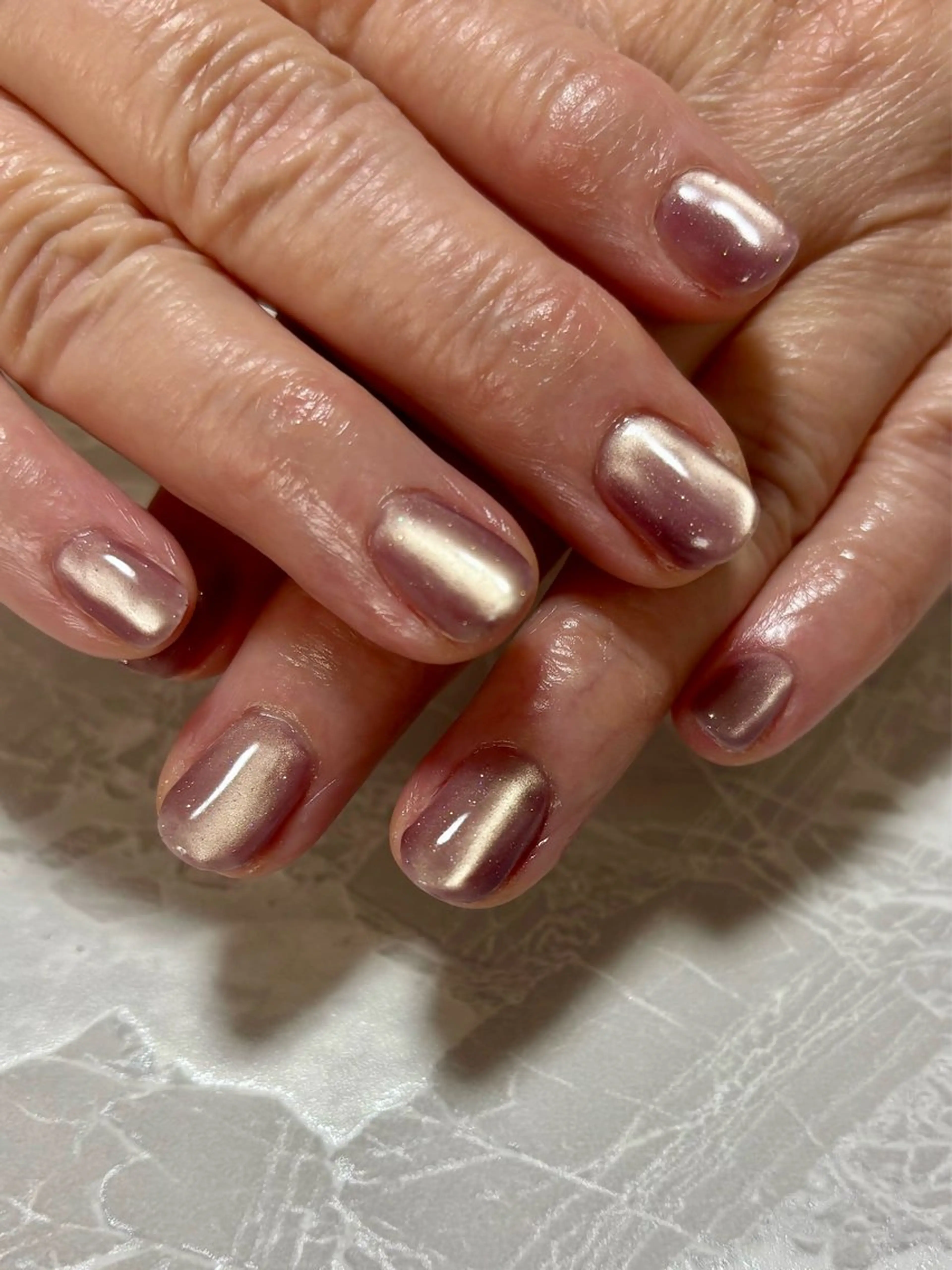 ネイル マグネットネイル ハンドネイル 茂野 恵のネイルデザイン