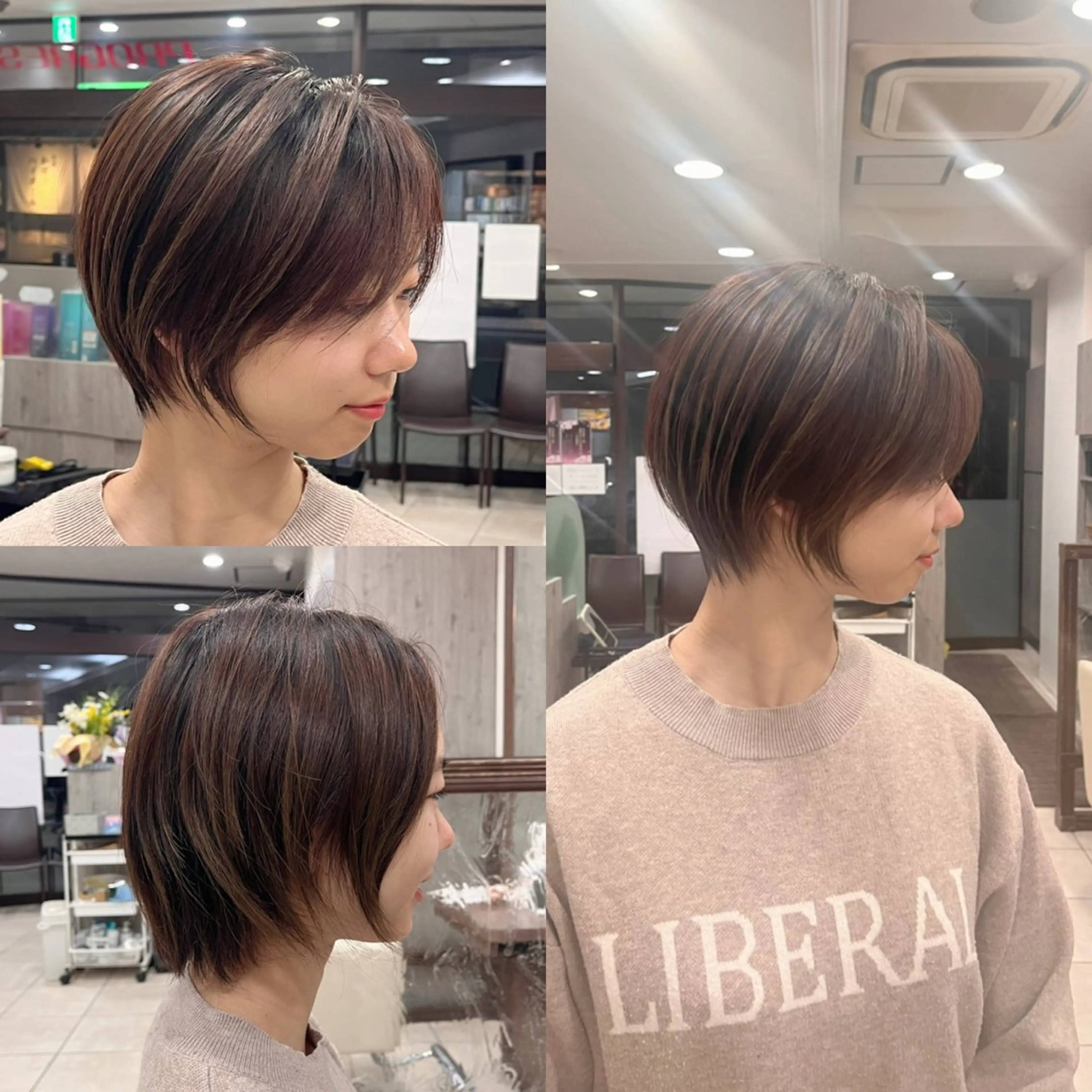 ショート カット トリートメント 《大人気髪質改善》 プログレス国分寺店のヘアスタイル